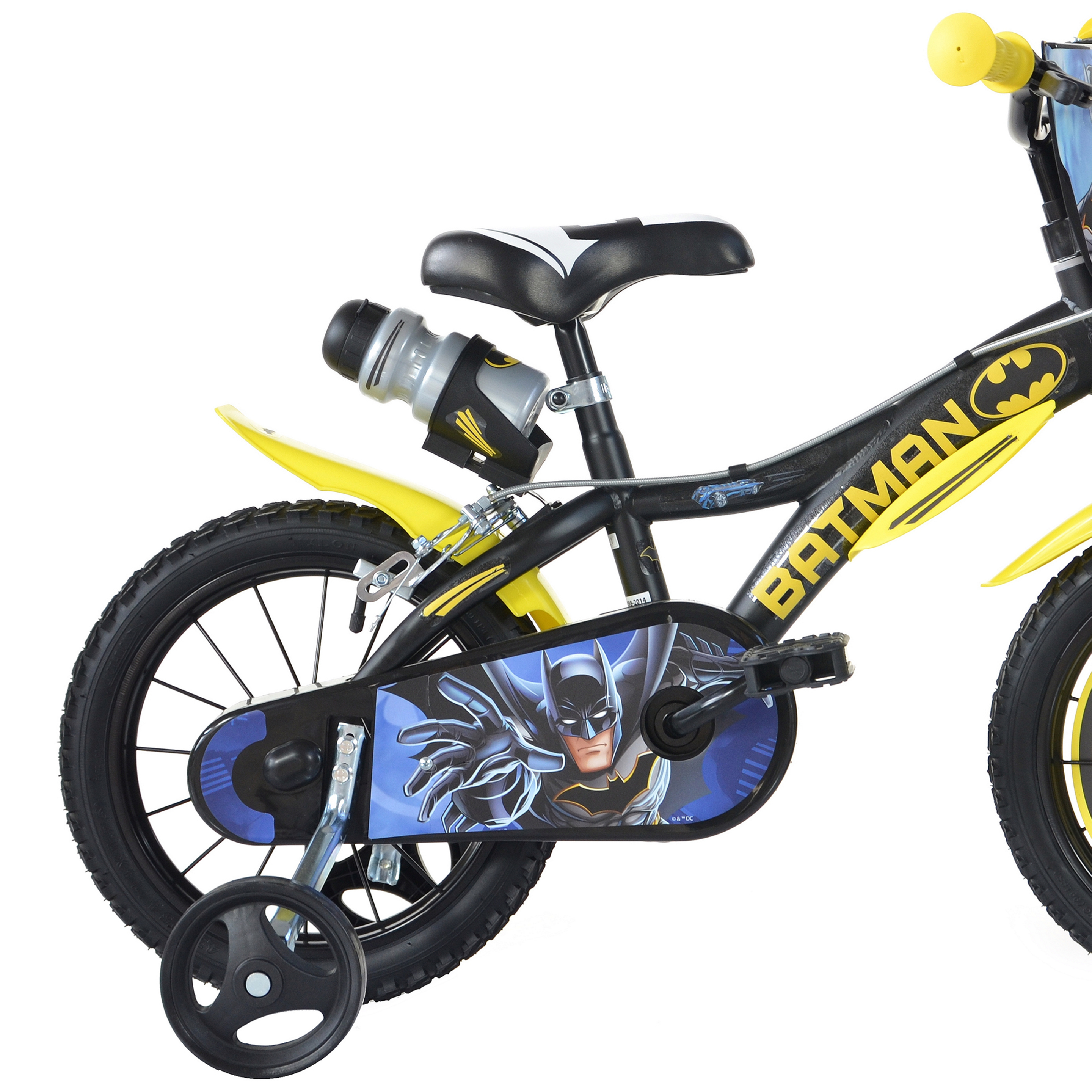 Bicicleta Infantil Batman 14 Pulgadas 4-6 Años