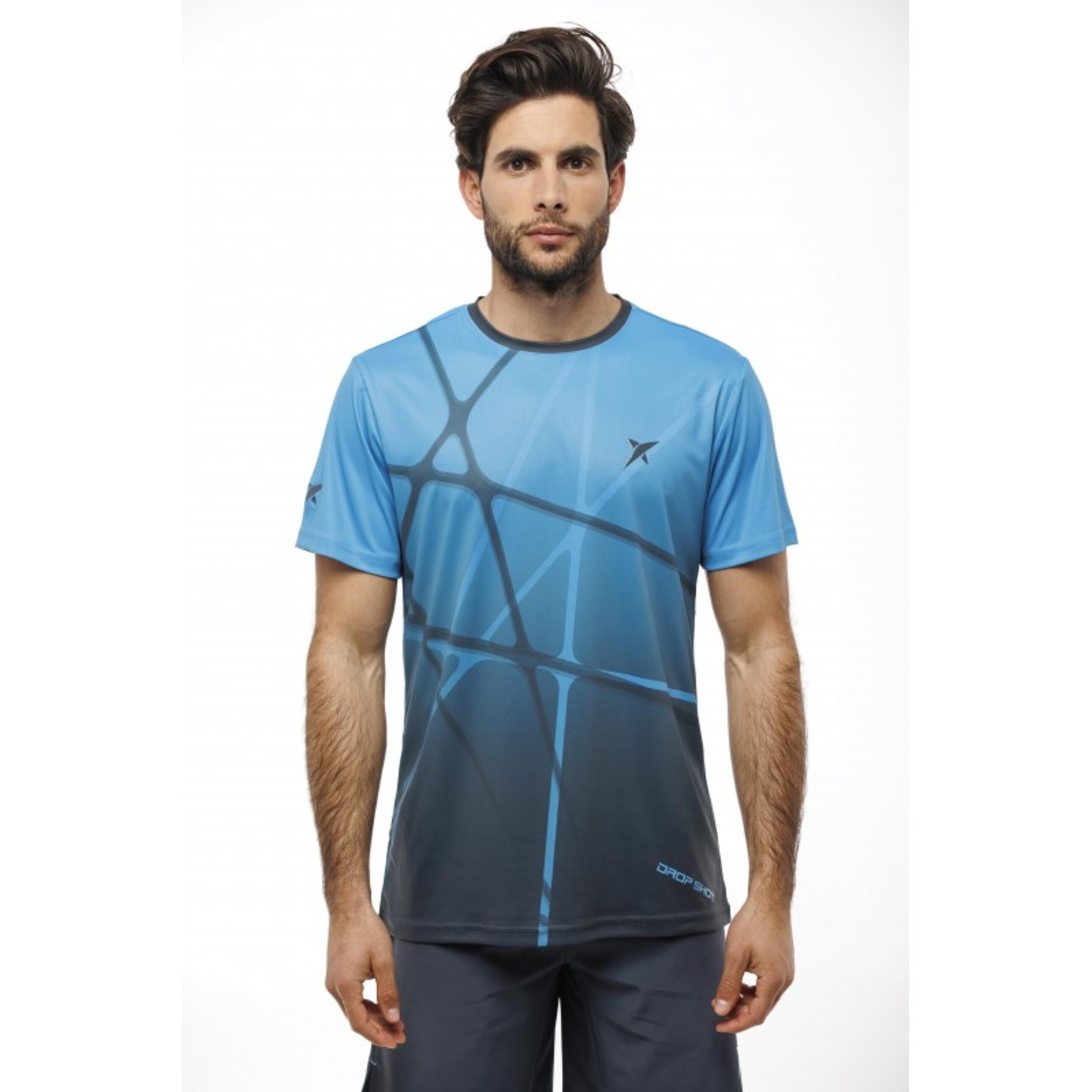 Camiseta Drop Shot Bruno Azul