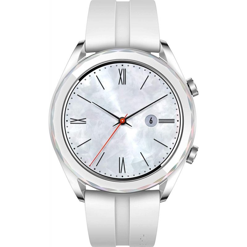 Reloj Inteligente Huawei Gt Elegant 42mm White - Pantalla 3.04cm Amoled - Bt4.2 - 5atm -