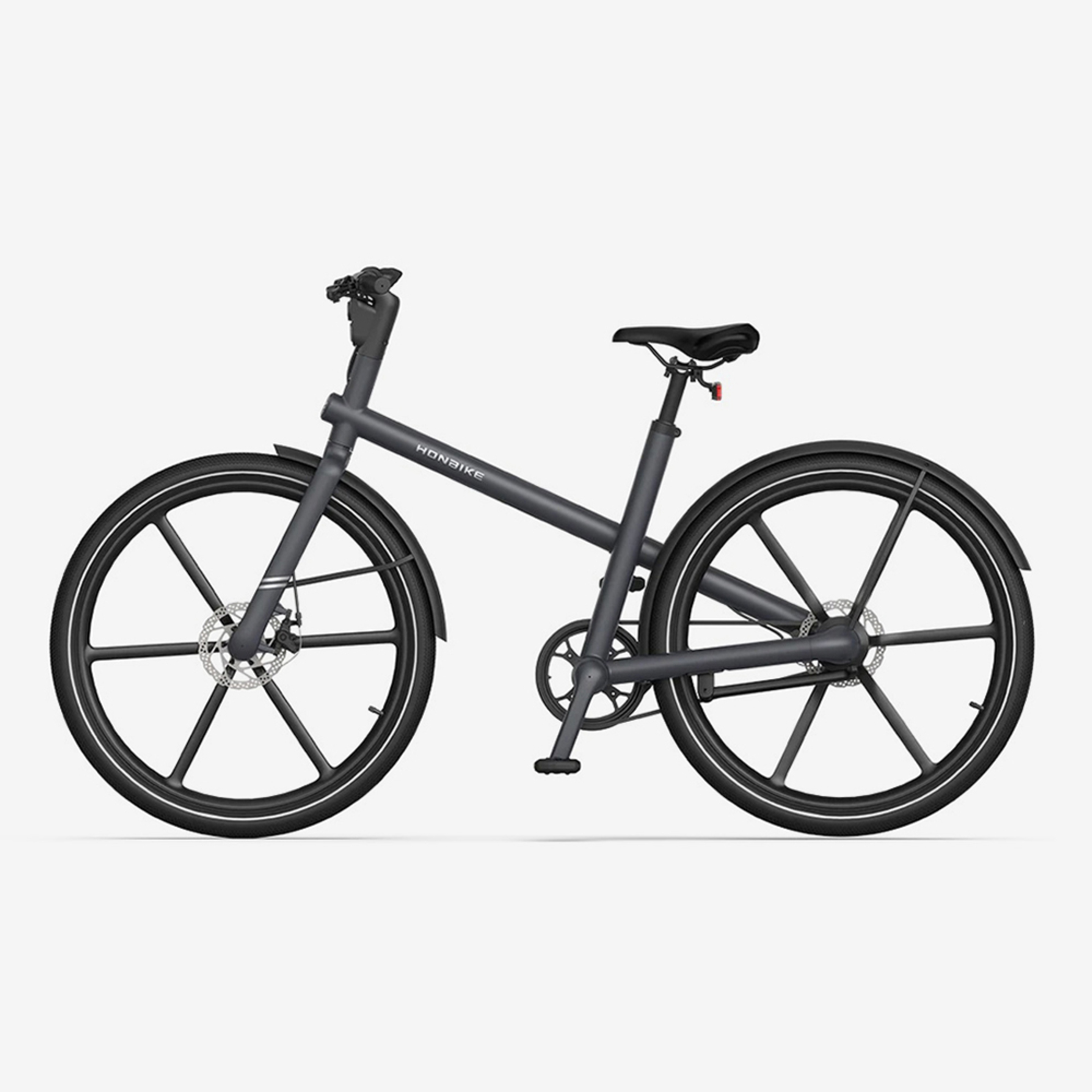 Bicicleta Eléctrica Honbike Uni4 - negro - 