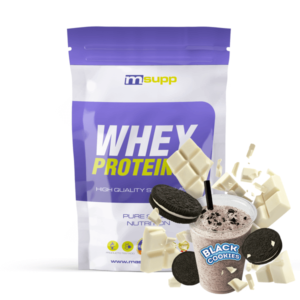 Whey Protein80 - 500g De Mm Supplements Sabor Chocolate Blanco Con Black Cookies -  - 