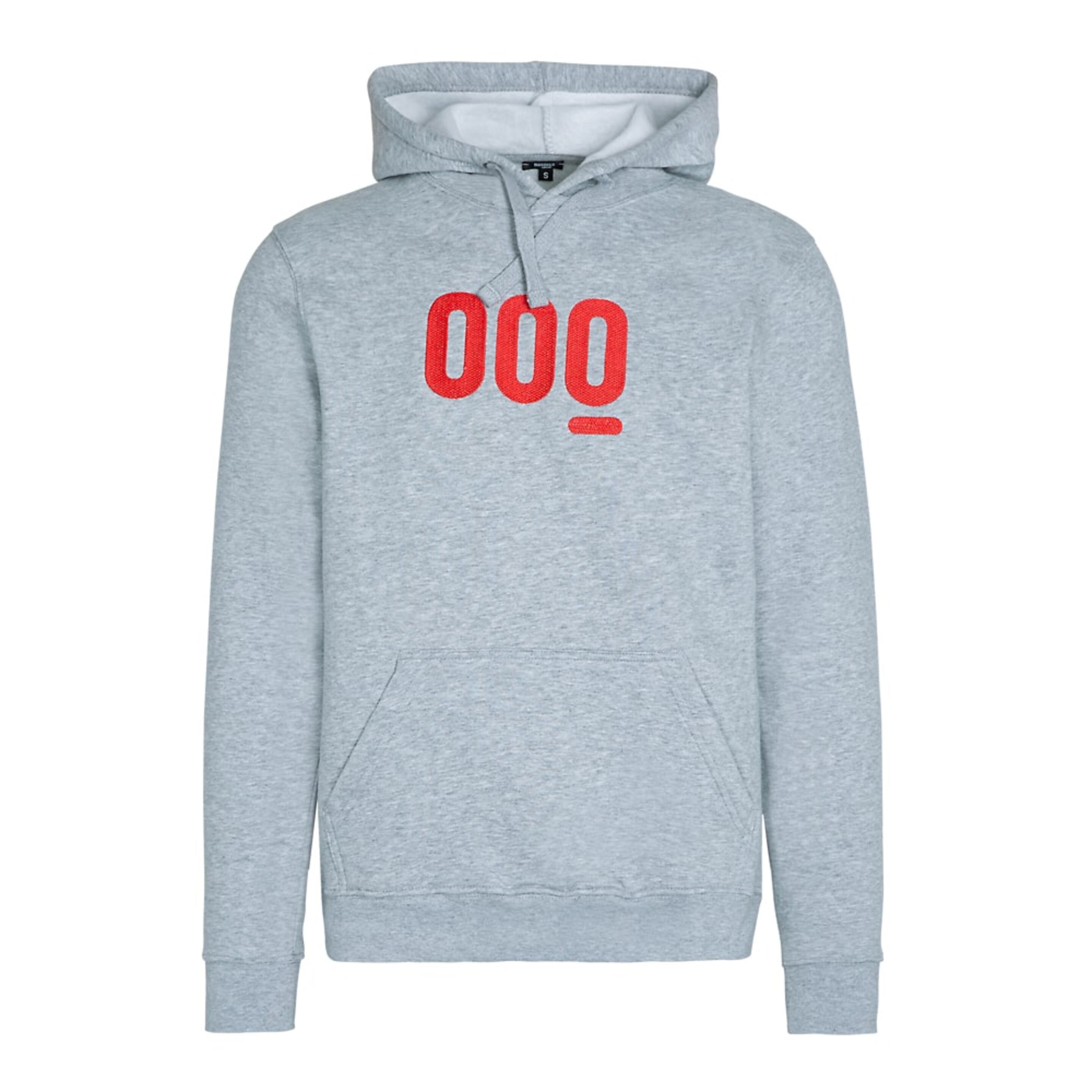 Hoodie Unisexo Mooquer Grey Factory - gris - 