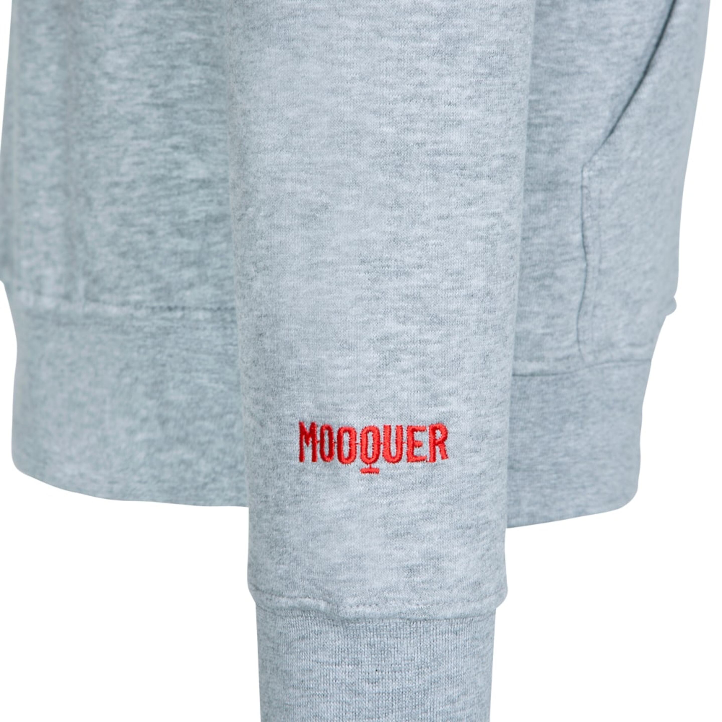 Sudadera  Mooquer Grey Factory Hoodie - Gris  MKP