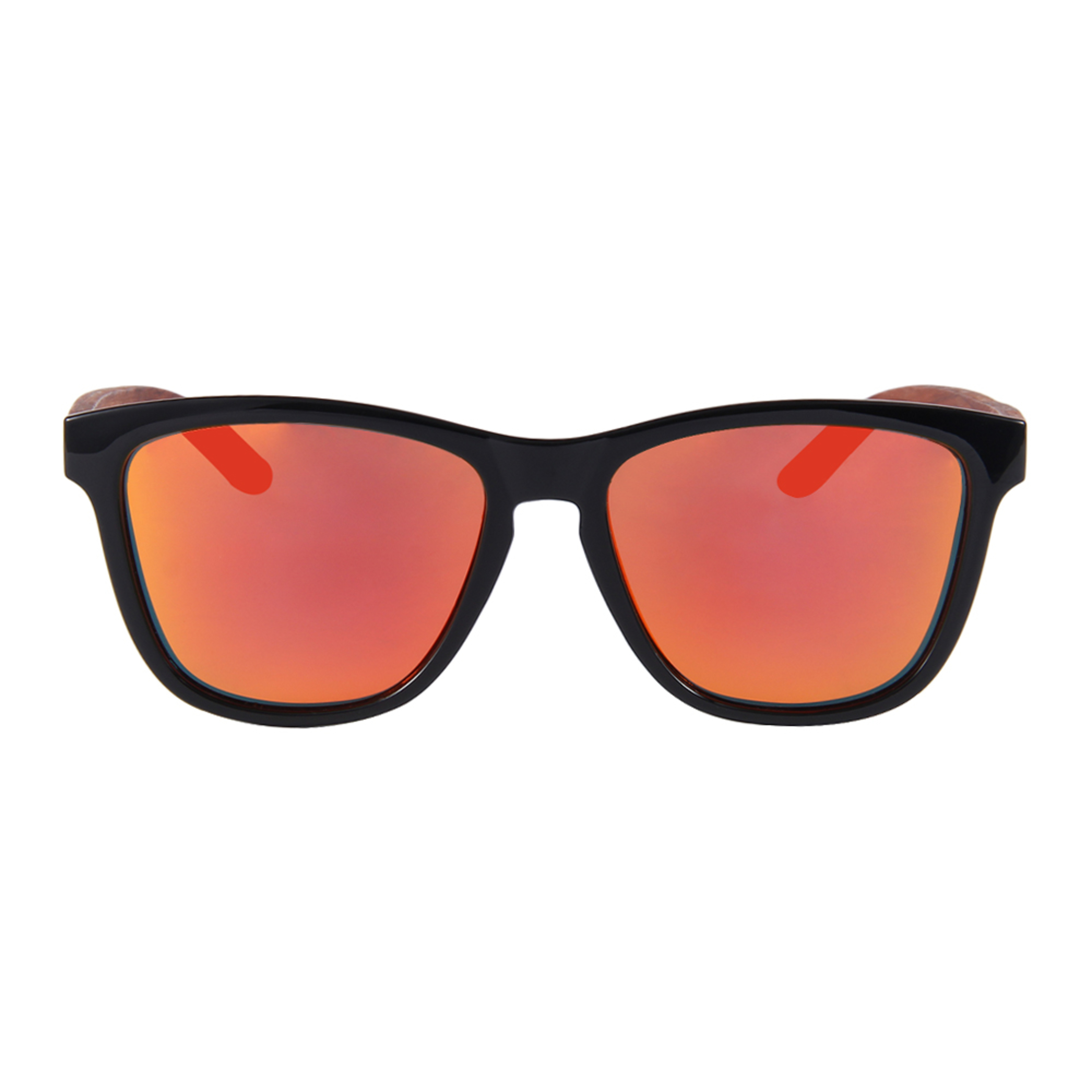 Gafas De Sol Fluor | Regular Wood - Naranja - Cuadrada  MKP