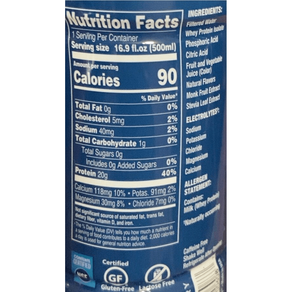 Protein Water Zero 500 Gr Arándano