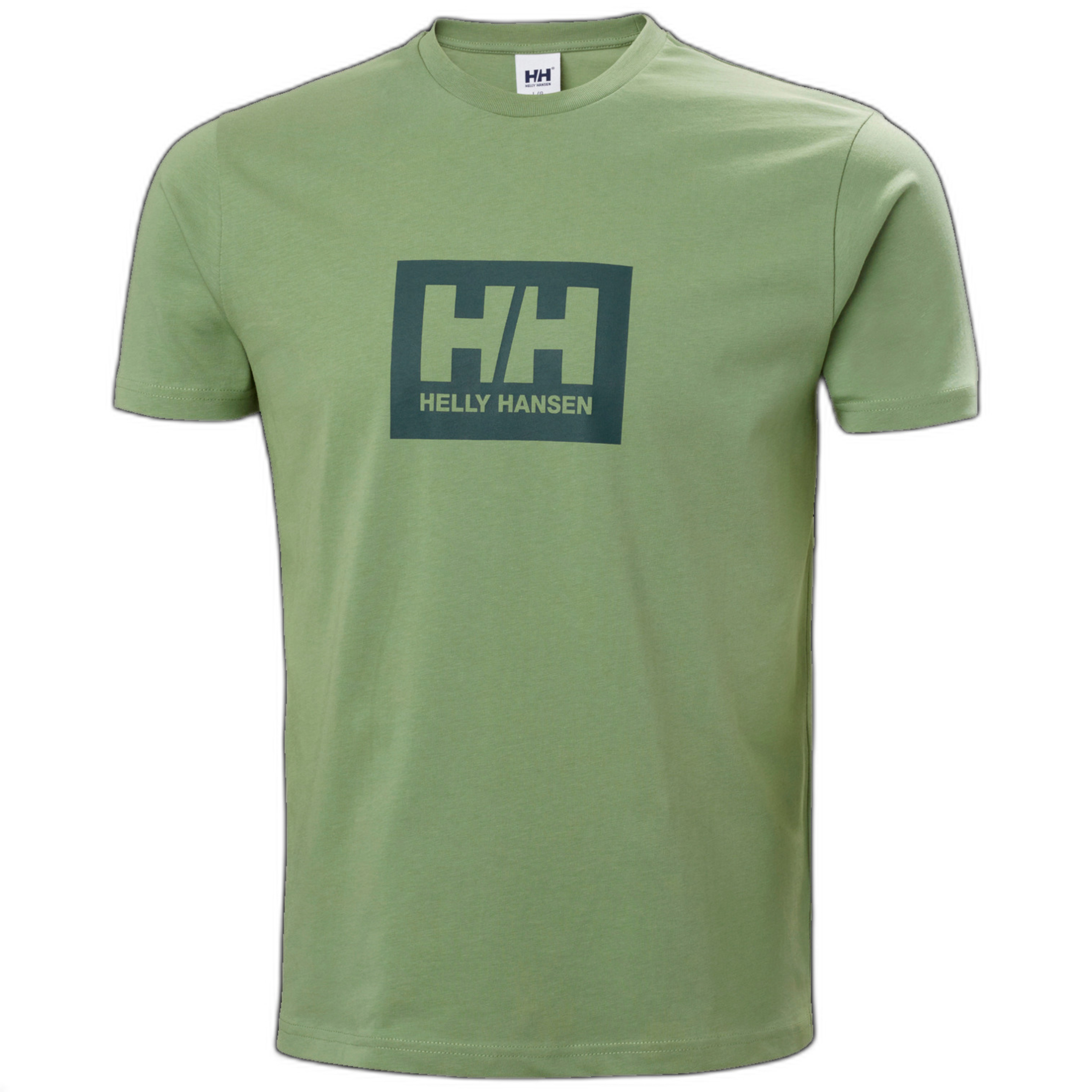 Camiseta Helly Hansen Box T - verde - 
