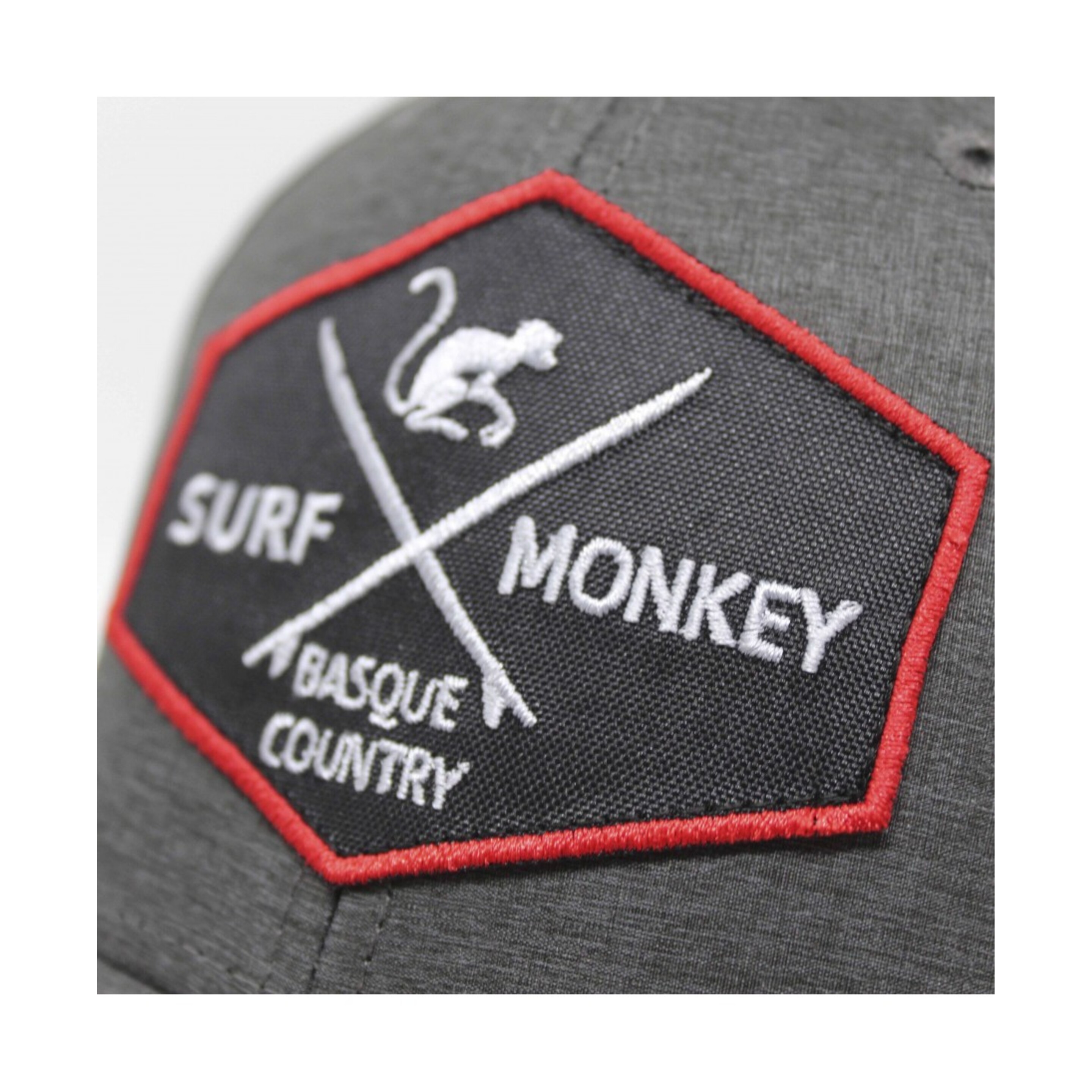 Gorra Técnica Surf Monkey - Negro - Gorra Hombre  MKP