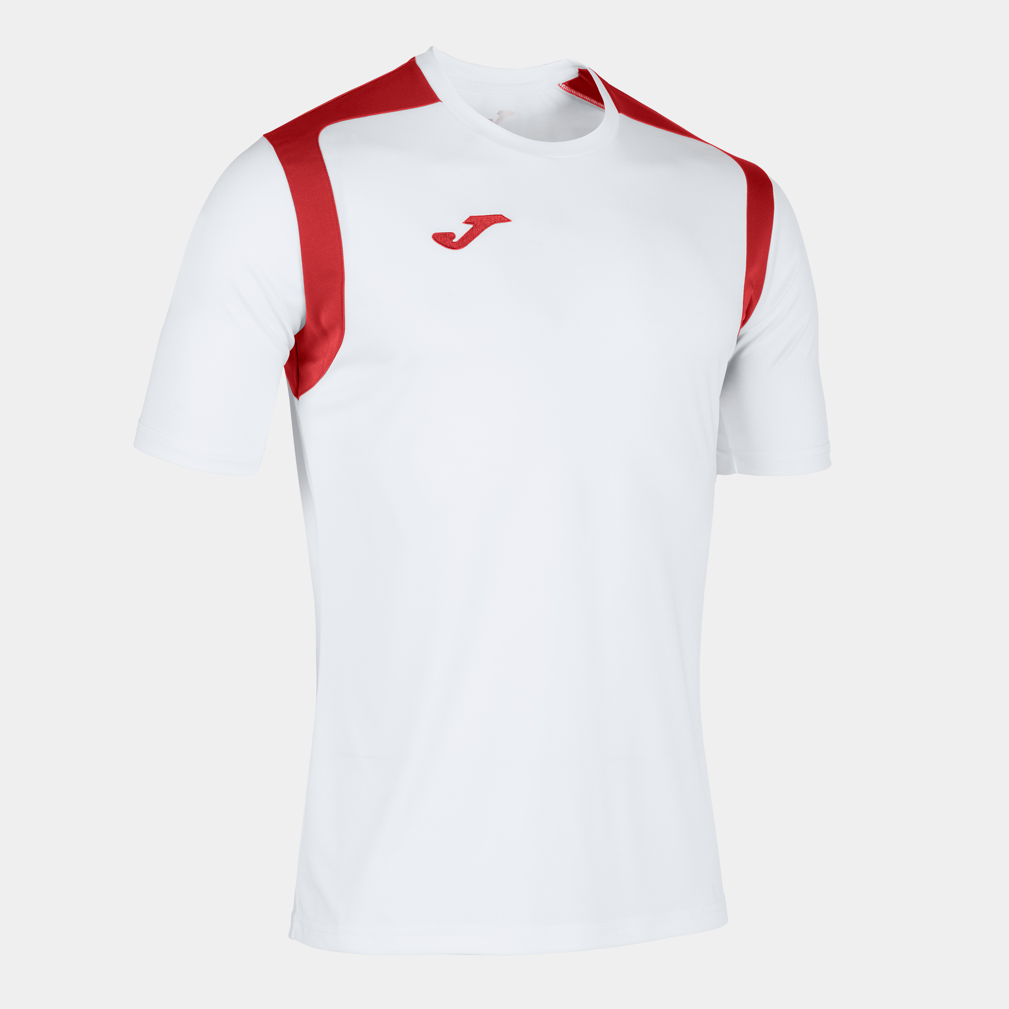 Camiseta Manga Corta Joma Championship V Blanco Rojo - blanco-rojo - 