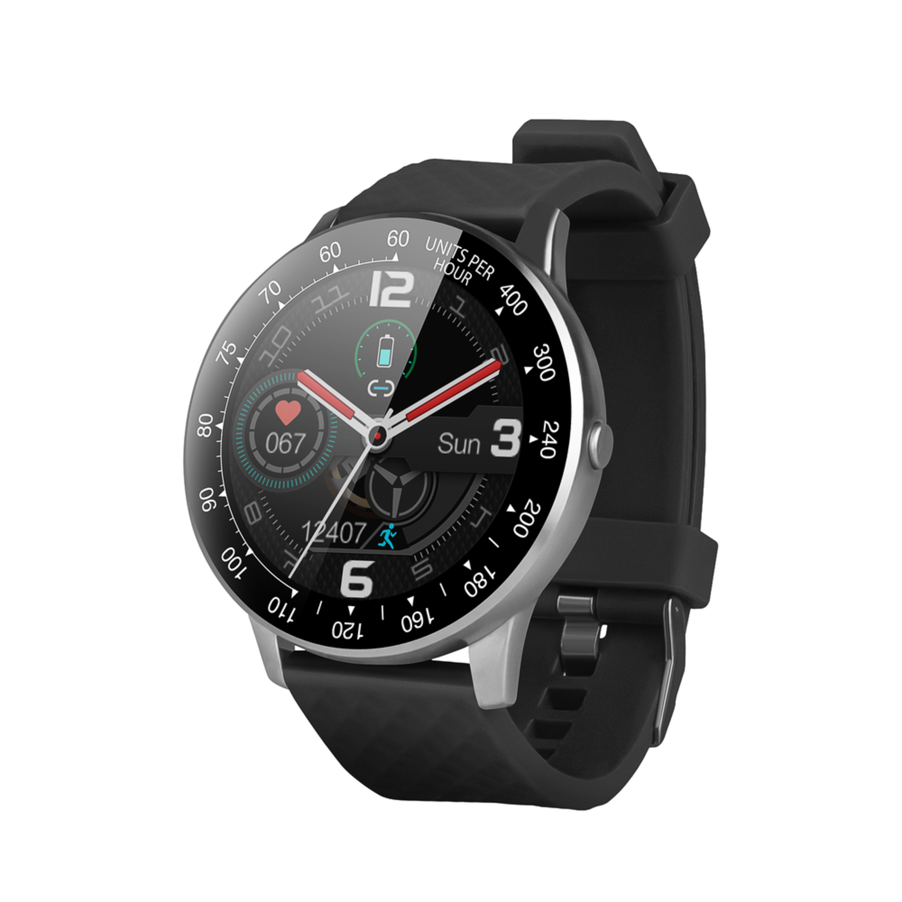 Smartwatch Inteligente Deportivo Smartek Sw-150 Negro