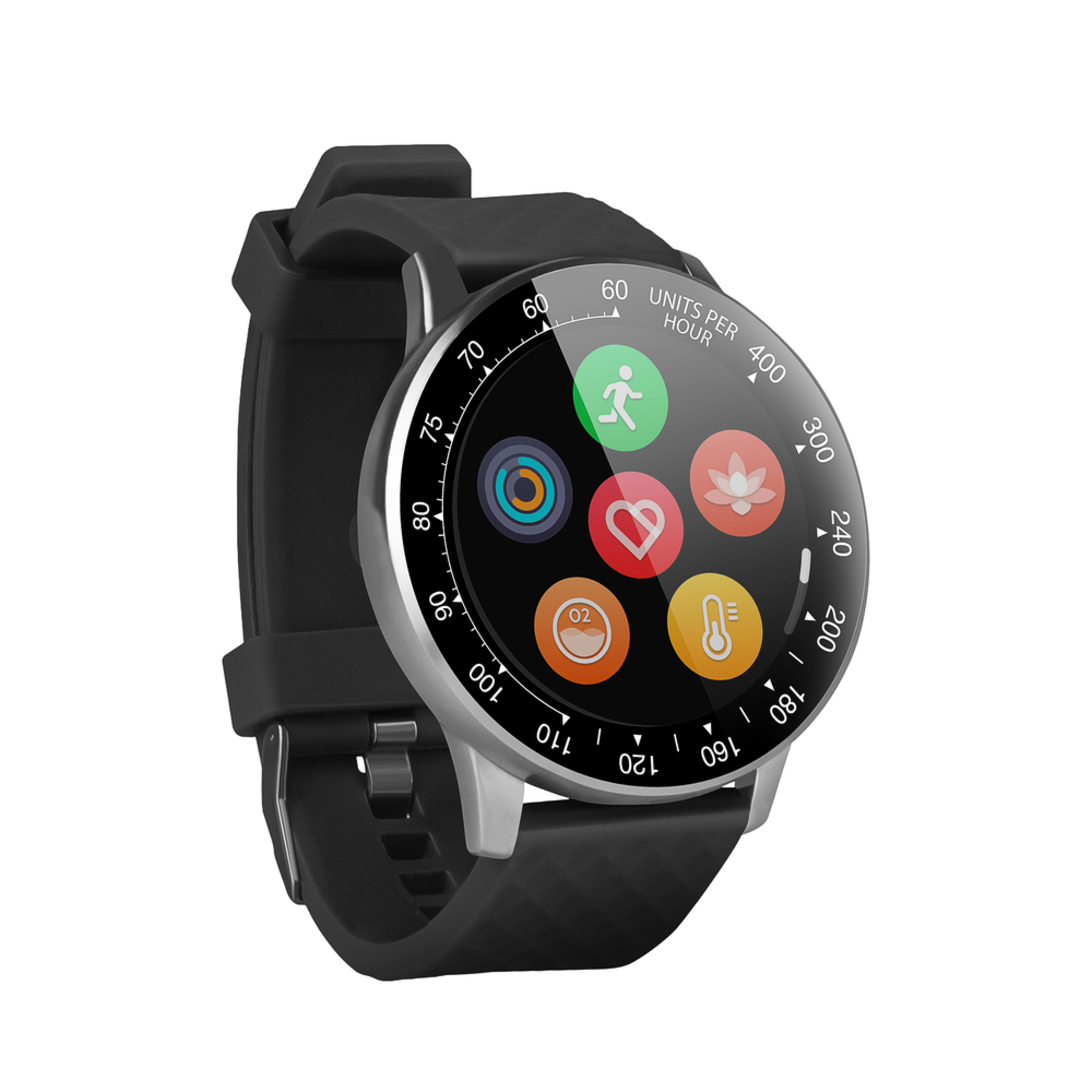 Smartwatch Inteligente Deportivo Smartek Sw-150 Negro