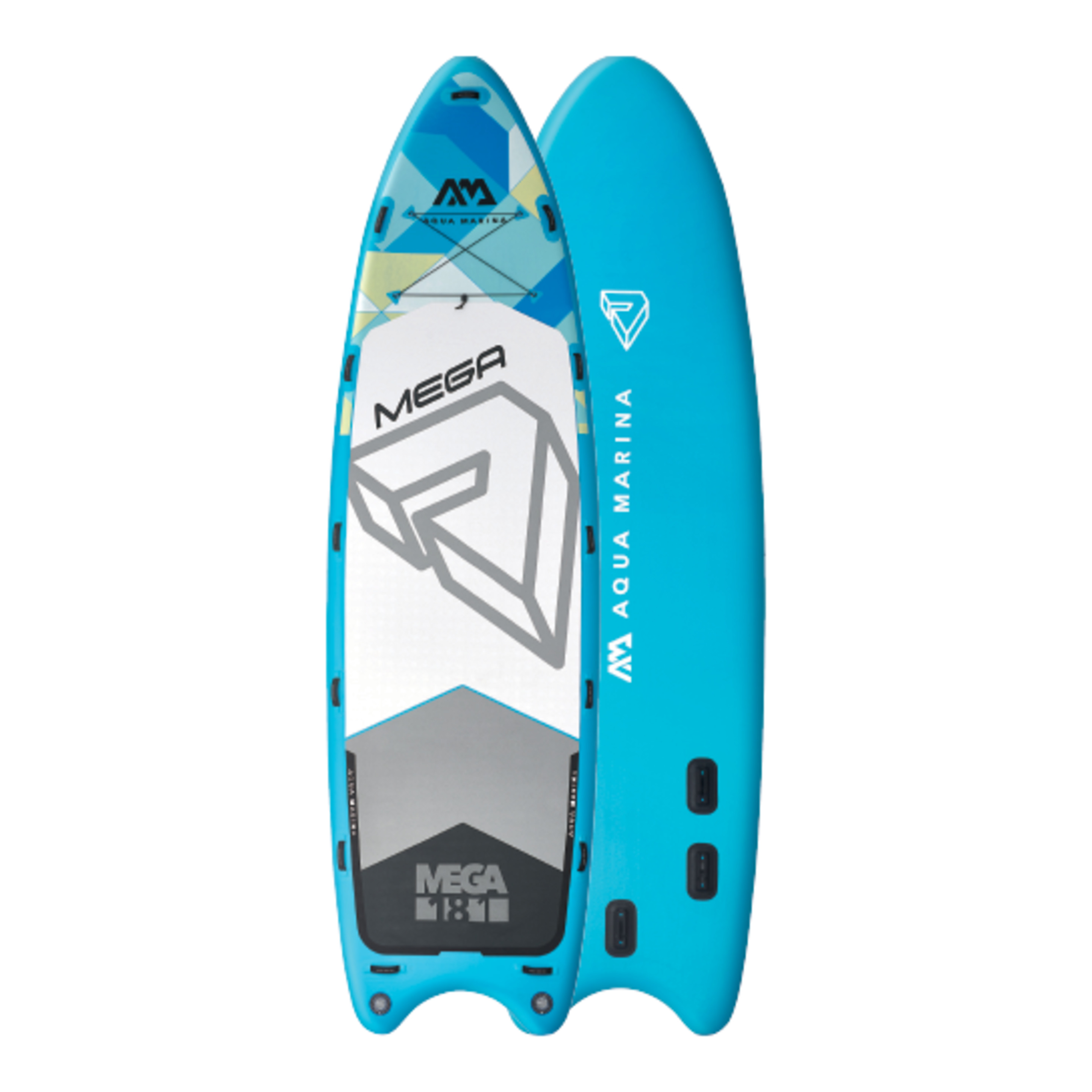 Tabla Paddle Surf Aqua Marina Mega 18’1? - Azul/Blanco - Multiperson Series  MKP