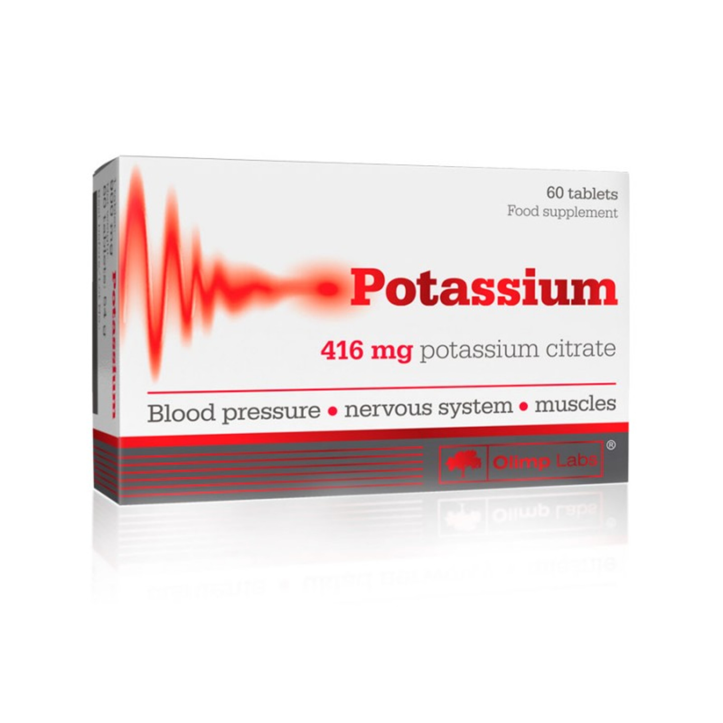 Potasio - 60 Comprimidos - Sin Sabor