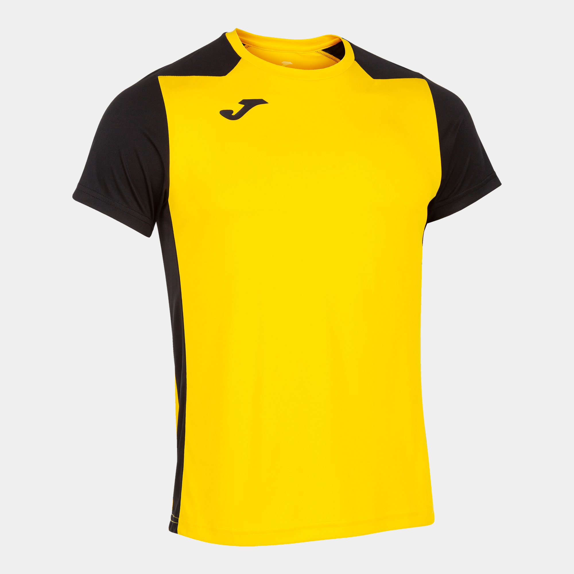 Camiseta Manga Corta Joma Record Ii Amarillo Negro - amarillo-negro - 