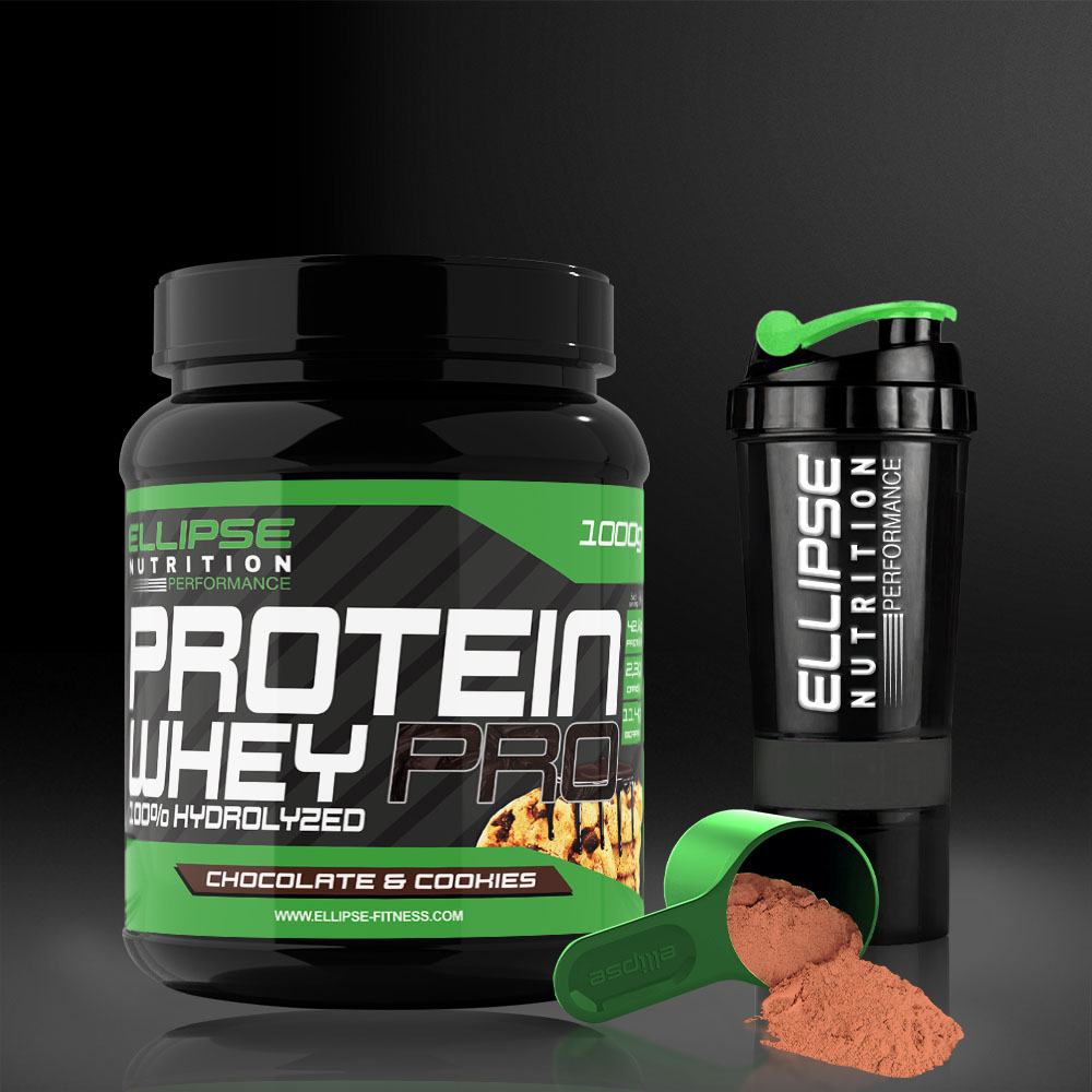 Protein Whey Pro 100% Hydrolyzed 1kg - Chocolate Cookies