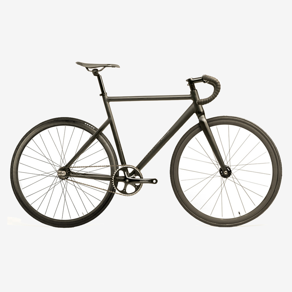 Bicicleta Santafixie Raval Matte Black 40mm 3 Velocidades