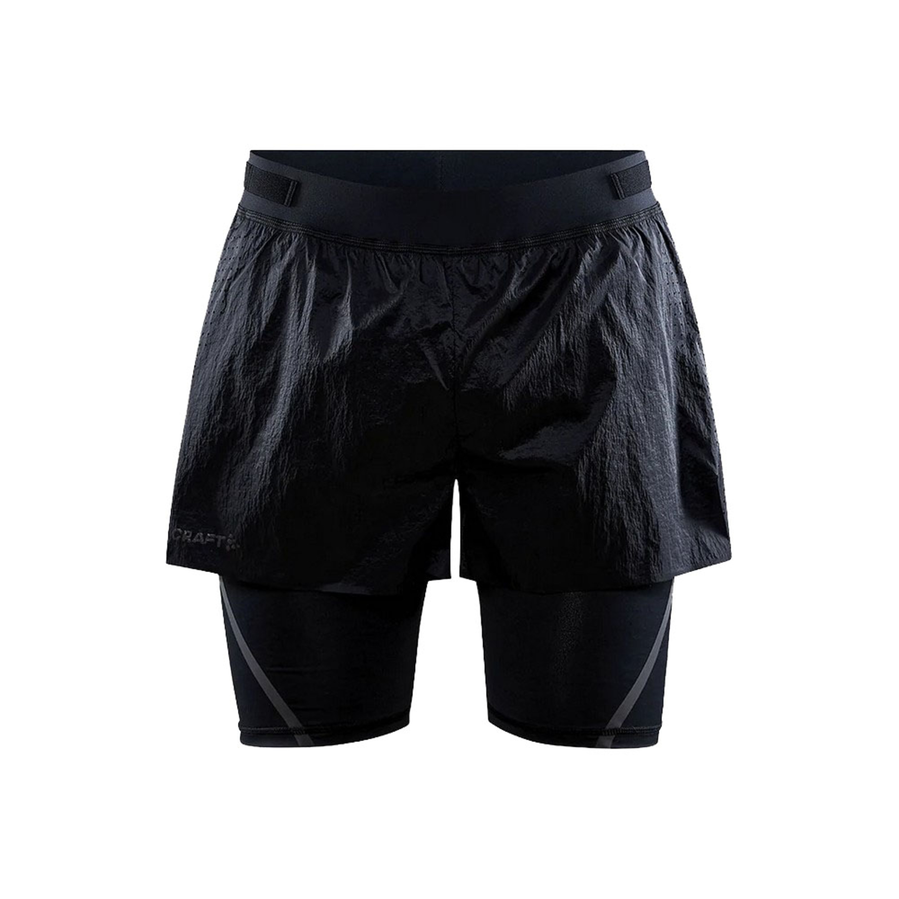 Pantalones Cortos Diseño 2 En 1 Craft Ctm Distance - negro - 