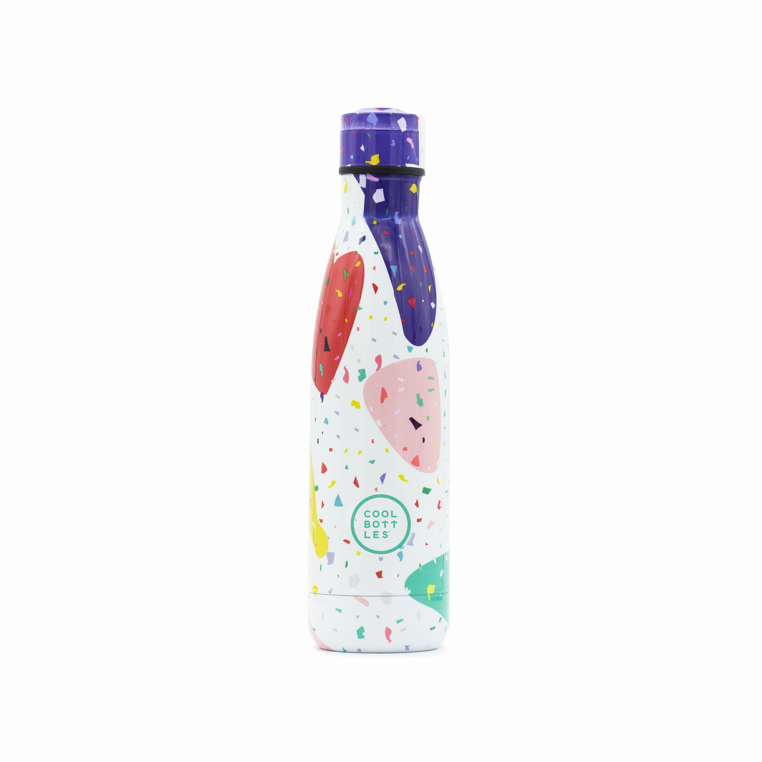 Botella Térmica Acero Inoxidable Cool Bottles - Party Shapes - blanco-multicolor - 