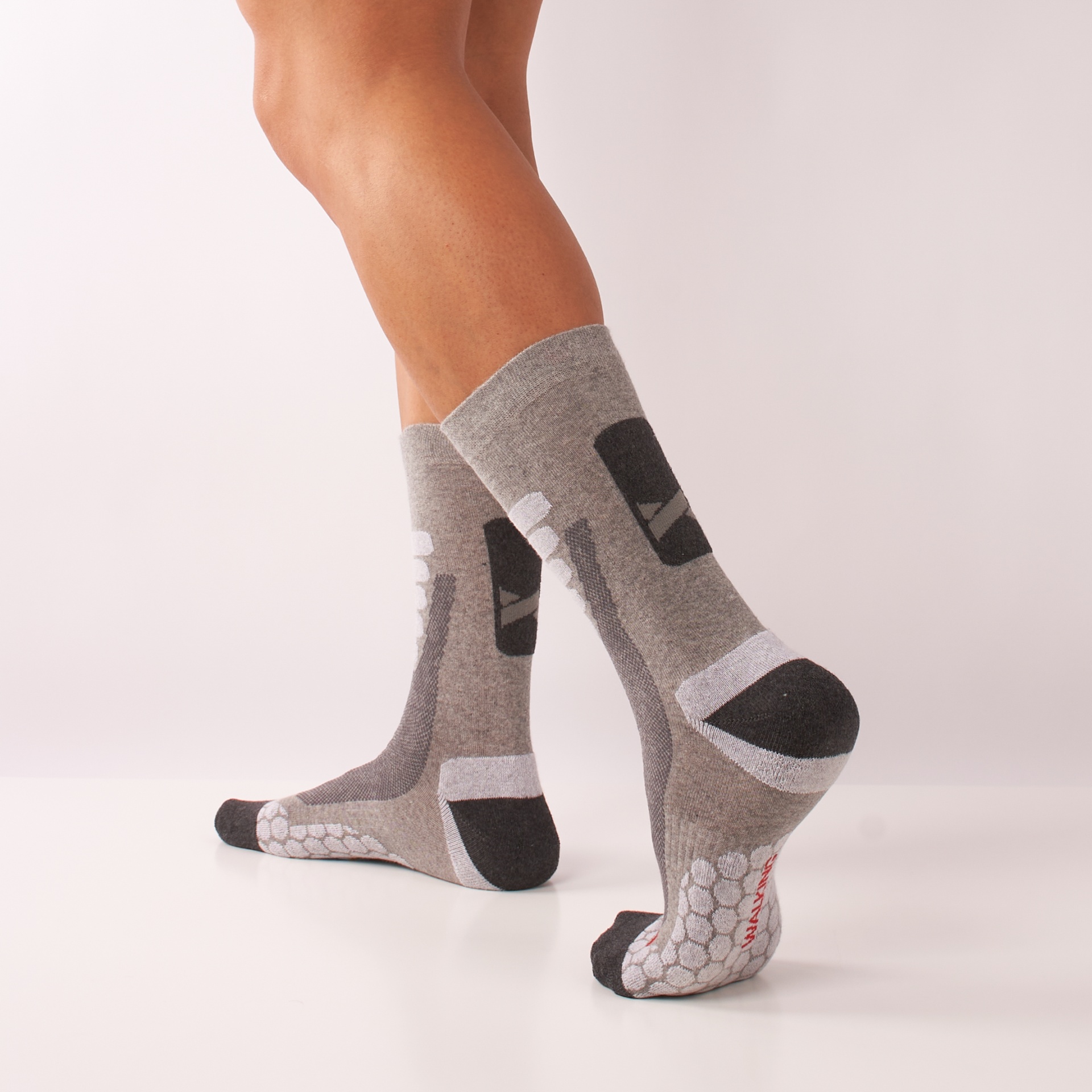 Calcetines  Xtreme Sockswear Technical Senderismo - Gris - Paquete 6 Pares  MKP