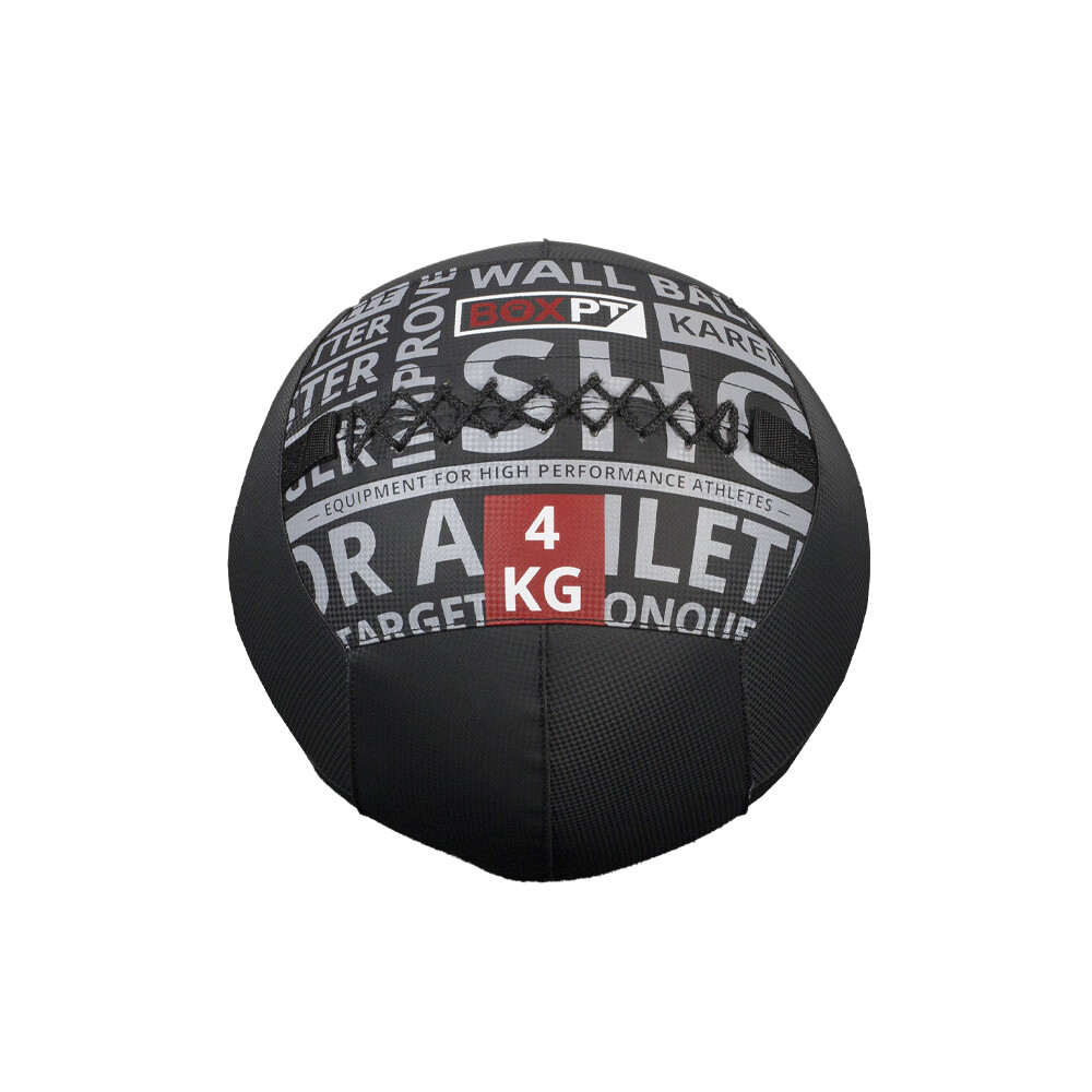 Balón Medicinal En Pvc Boxpt 4kg - negro - 