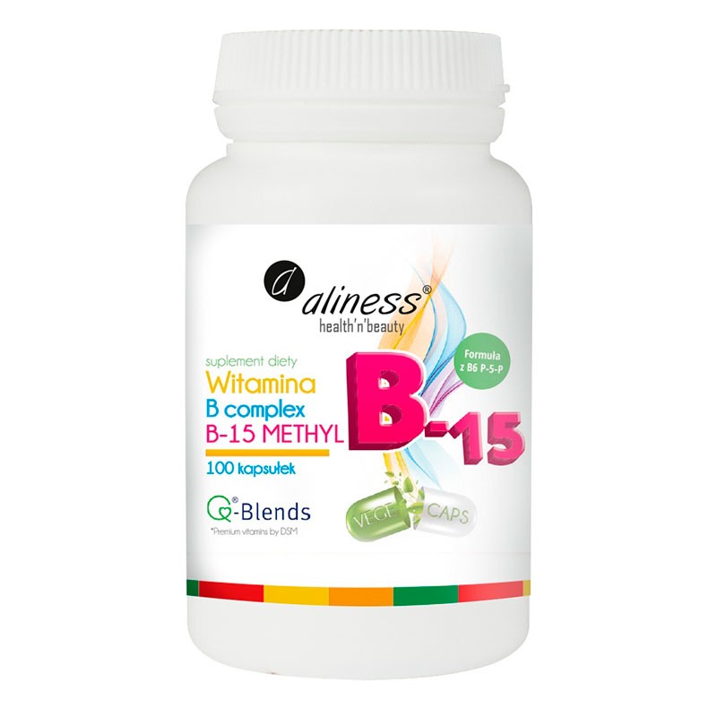 Complejo De Vitaminas B15 - 100vcaps - Aliness - Sin Sabor