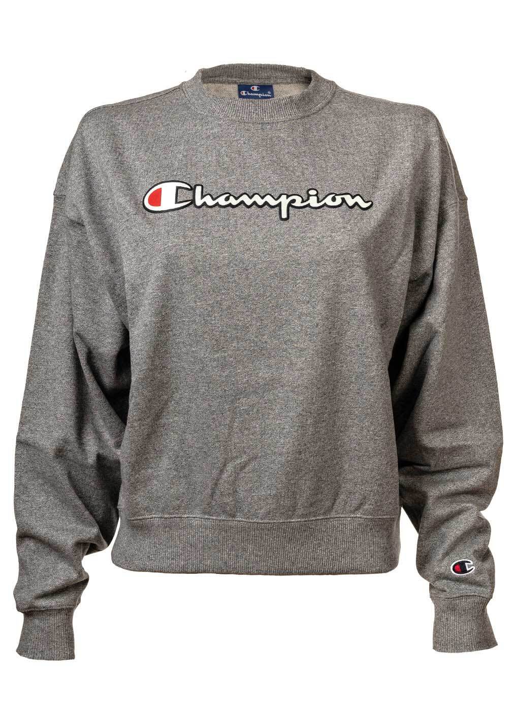 Sudadera Sin Capucha Champion Ajuste Confortable Logotipo