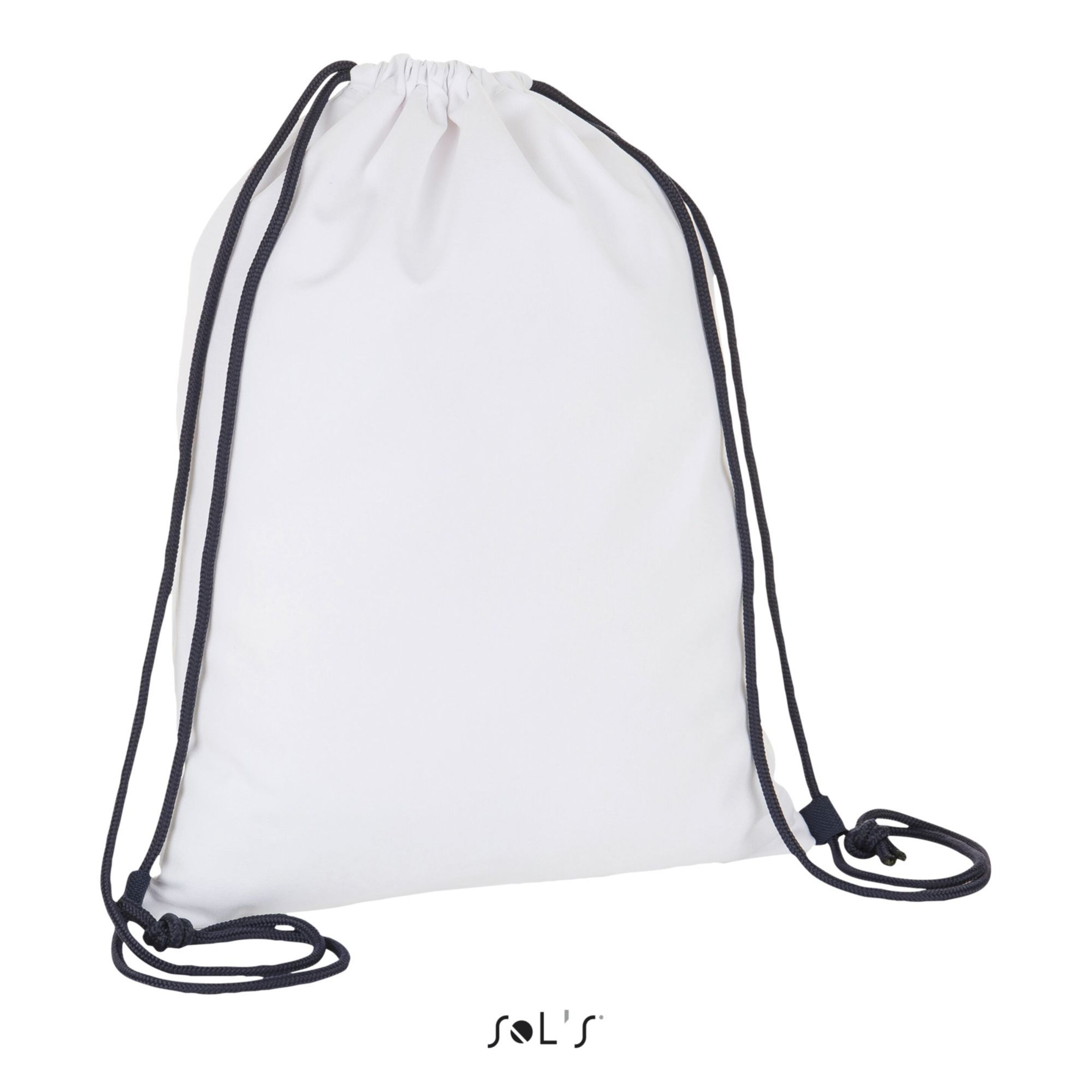 Mochila Corded Backpack Do Distrito De Sols Branco E Azul