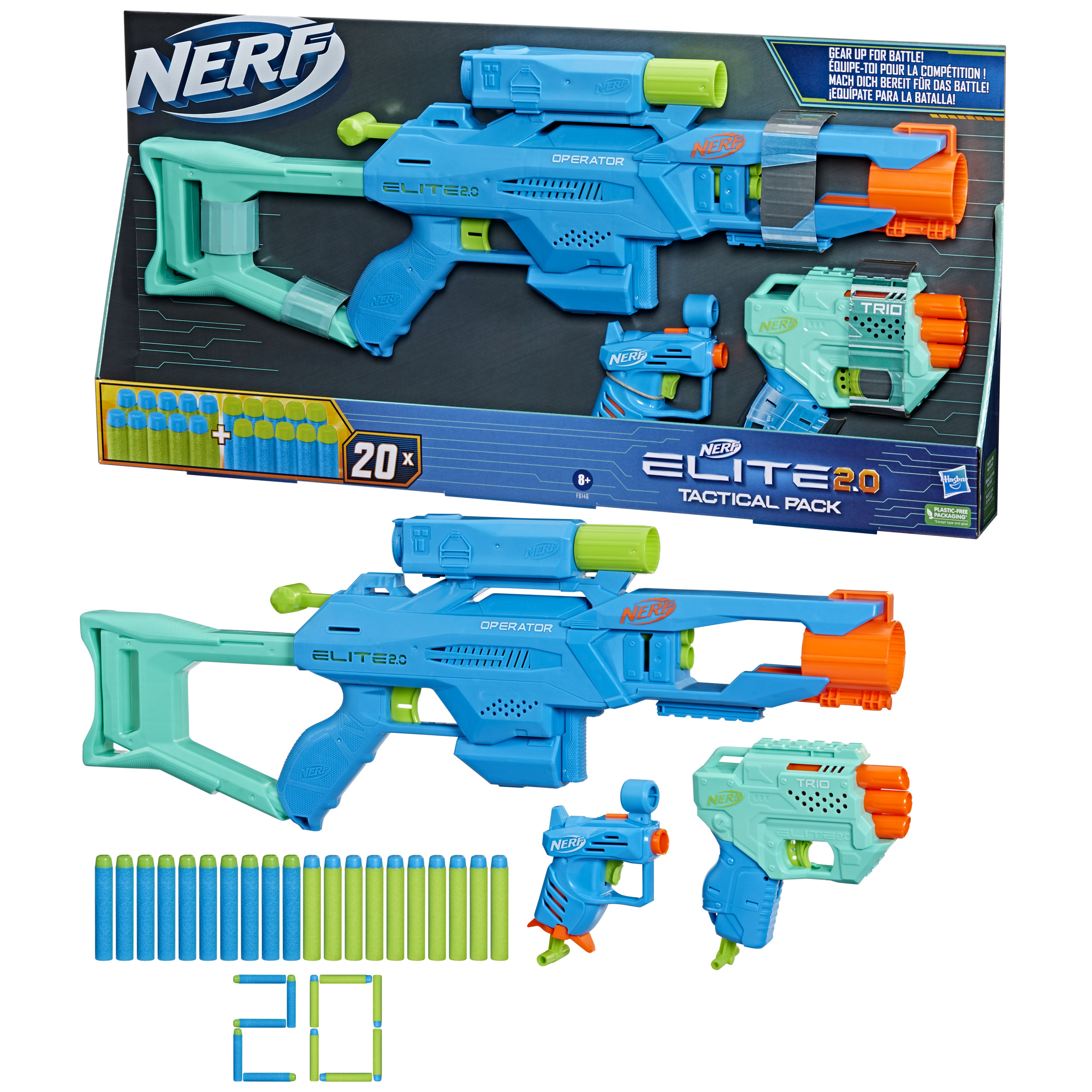 Nerf Elite 2.0 Tactical Pack - multicolor - 