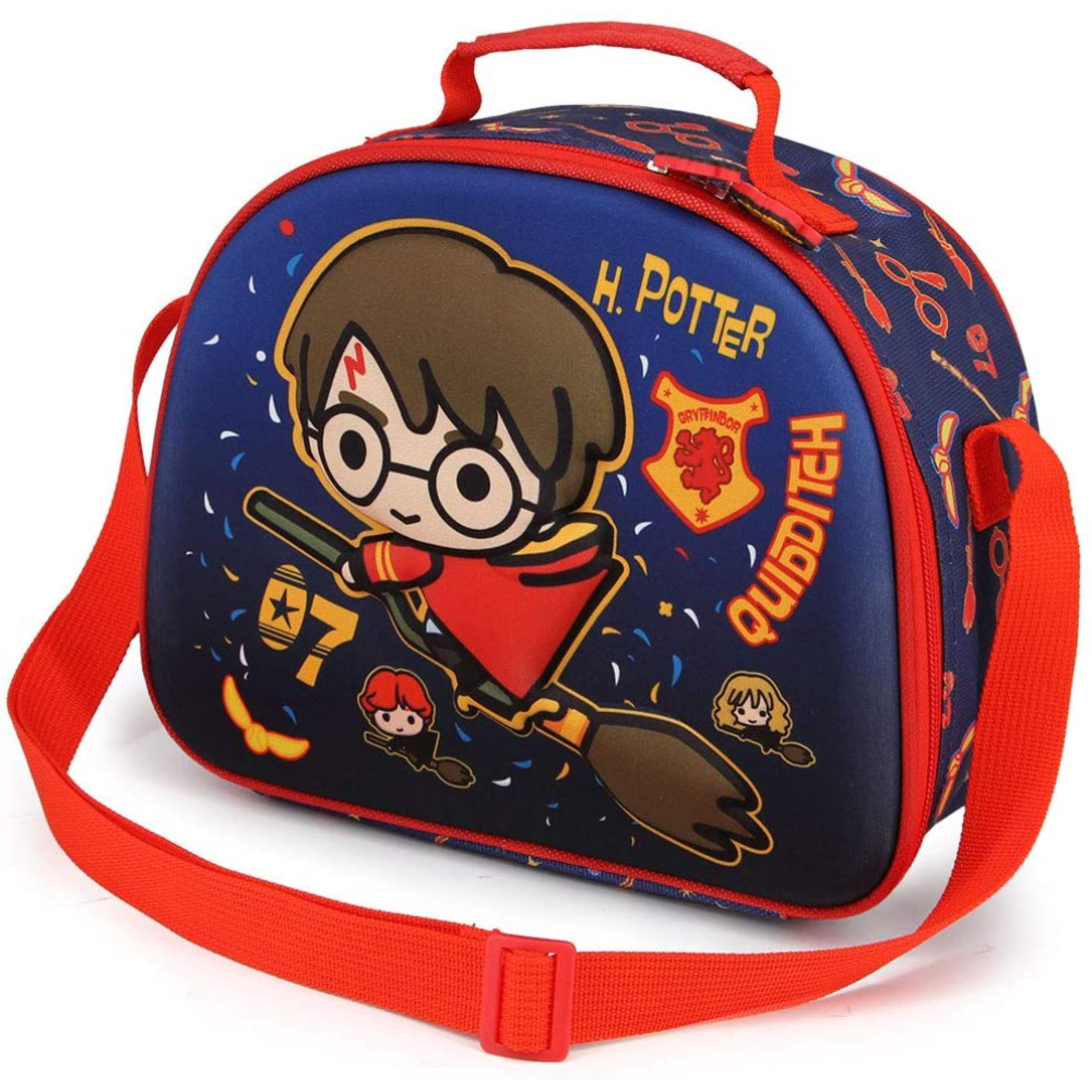 Bolso Portameriendas Adaptable Harry Potter Quidditch