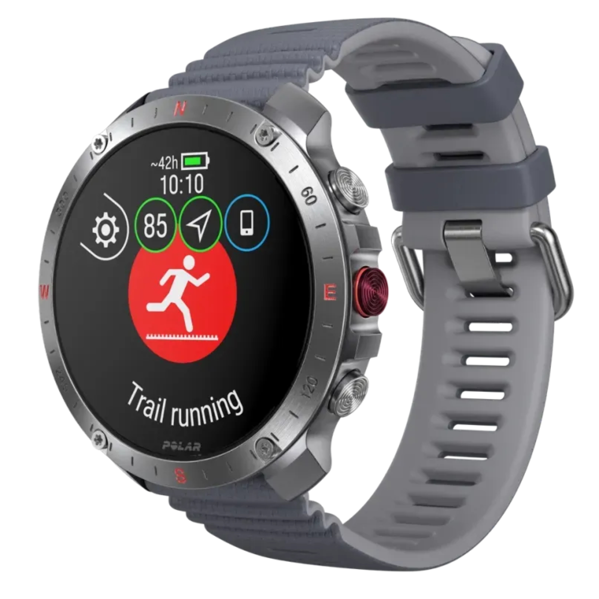 Smartwatch Polar Grit X2 Pro Stone Grey