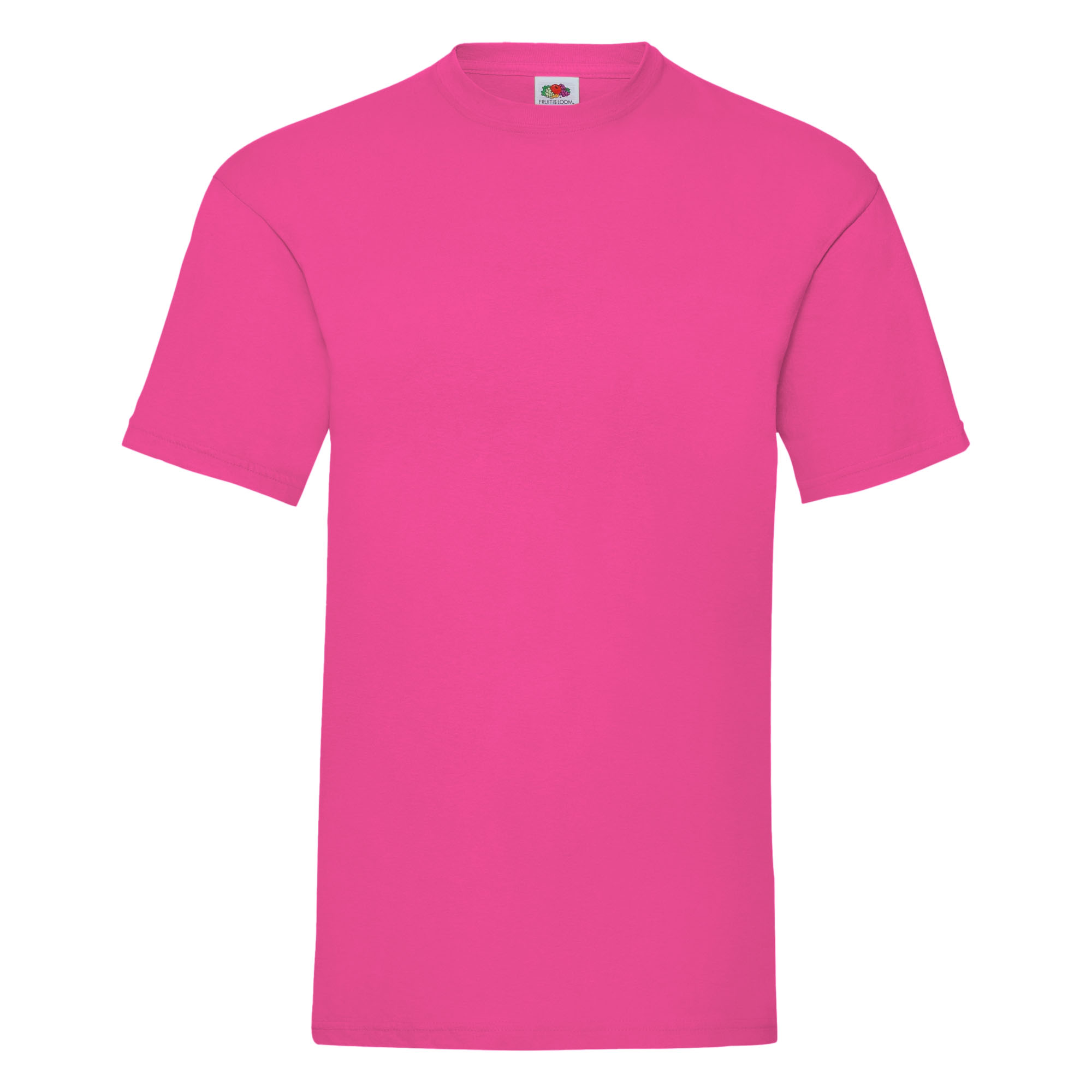 T-shirt Fruit Of The Loom Valueweight - fucsia - 