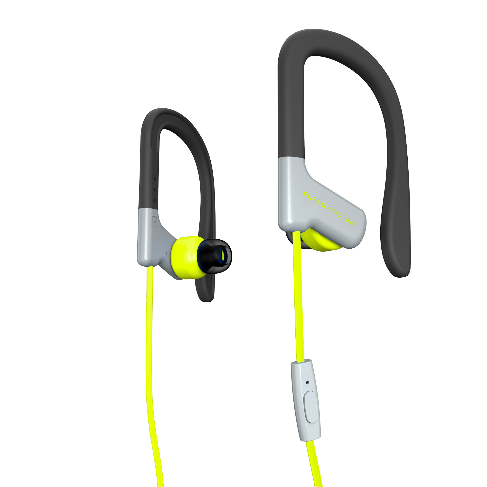 Auscultadores Deportivos Energy Sistem Sport 1 Yellow Mic