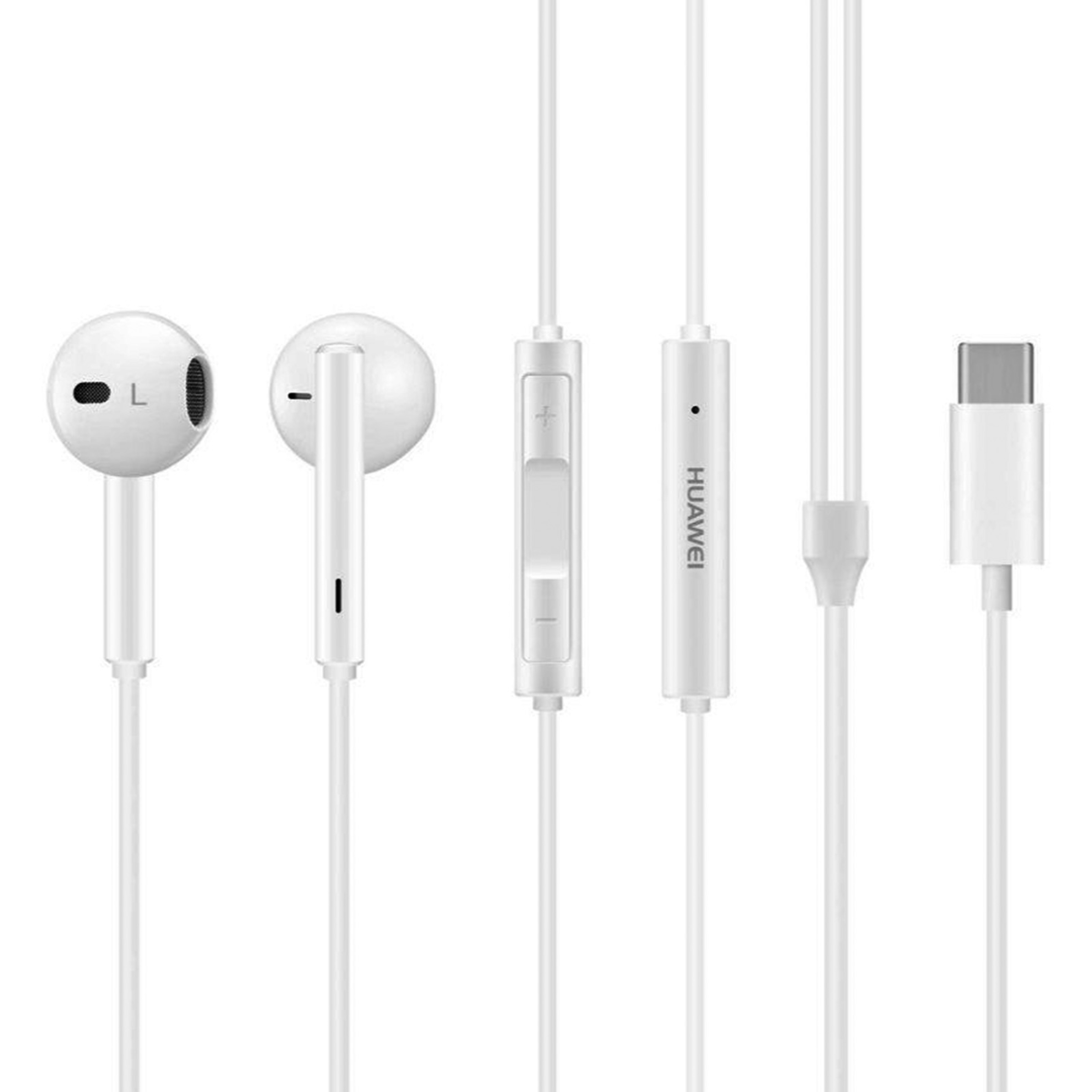 Auriculares Con Micro Y Botones Multifunción Conector Usb-c Huawei S