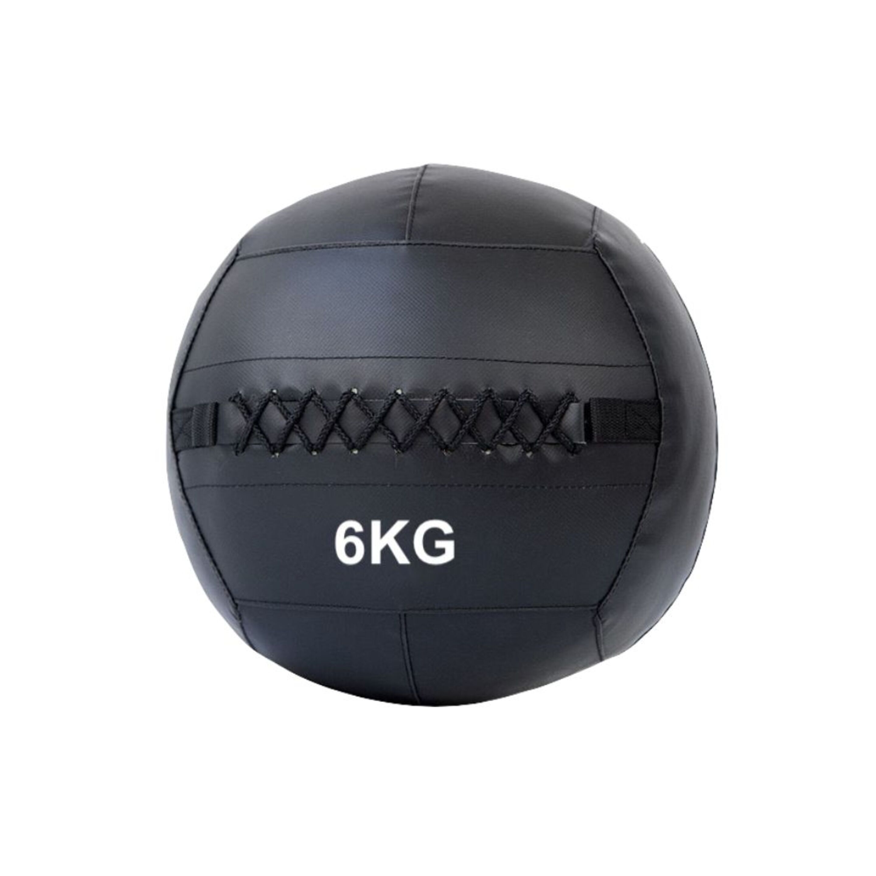 Wall Ball Doble Costura 6kg - Negro - Wall Ball Doble Costura 6kg  MKP