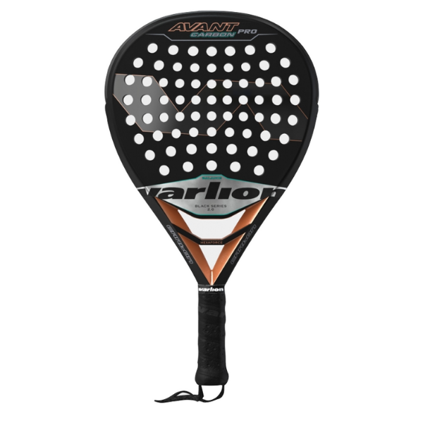 Raquete De Padel Varlion Avant Carbon Pro Black.