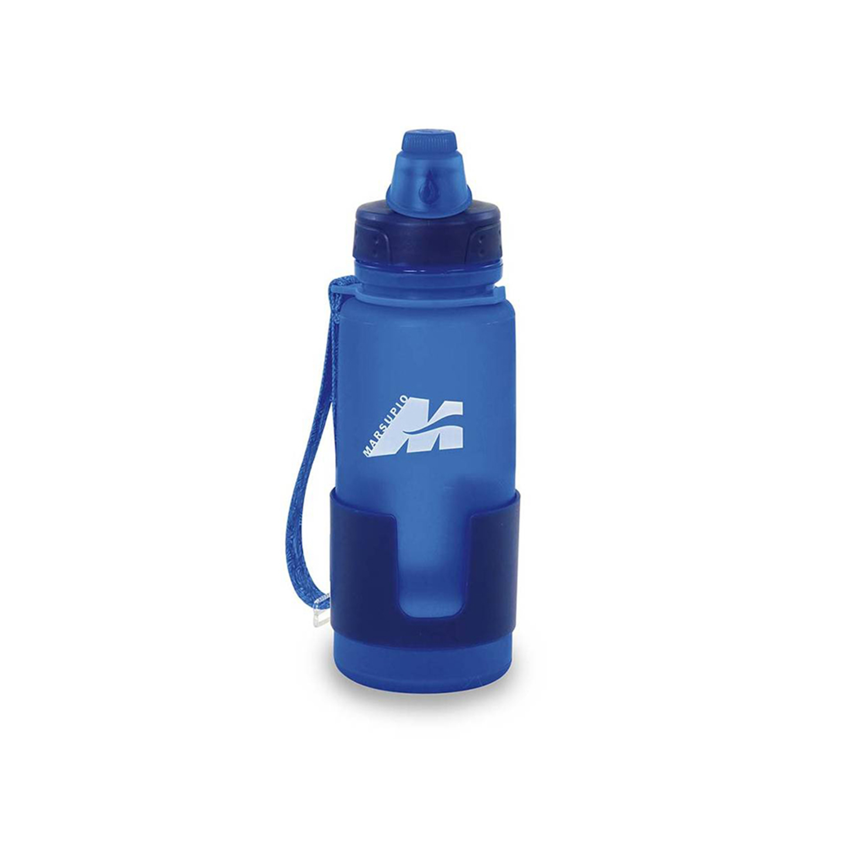 Botella Flexible 350 Ml. Magic Bottle Marsupio - azul - 