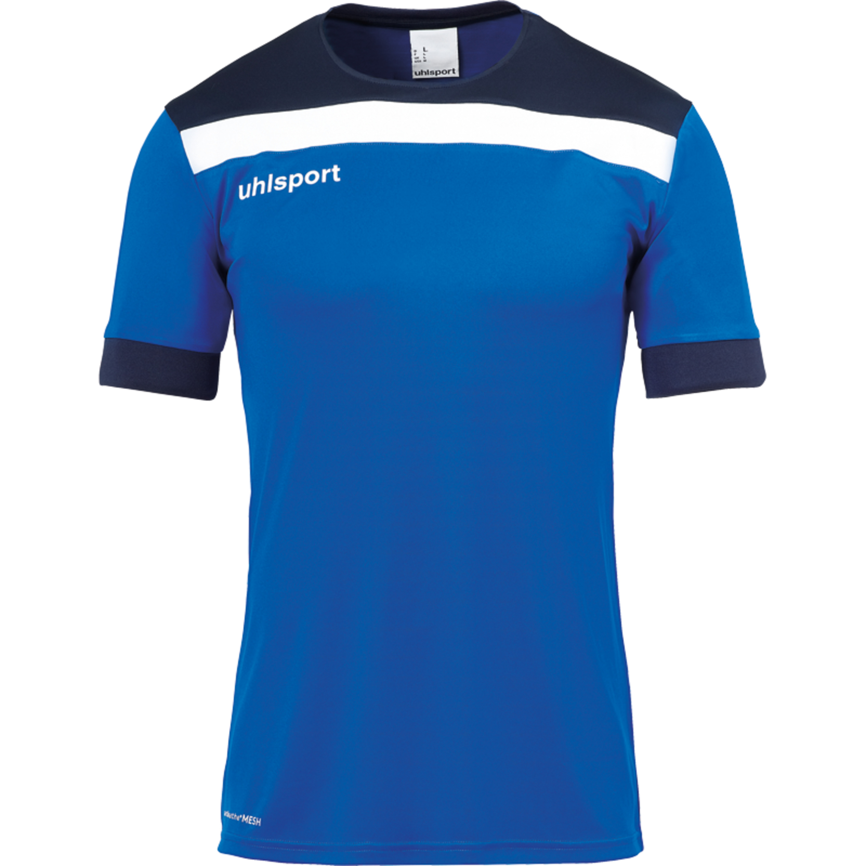 Offense 23 Shirt Shortsleeved Azur/azul Marino/blanco Uhlsport