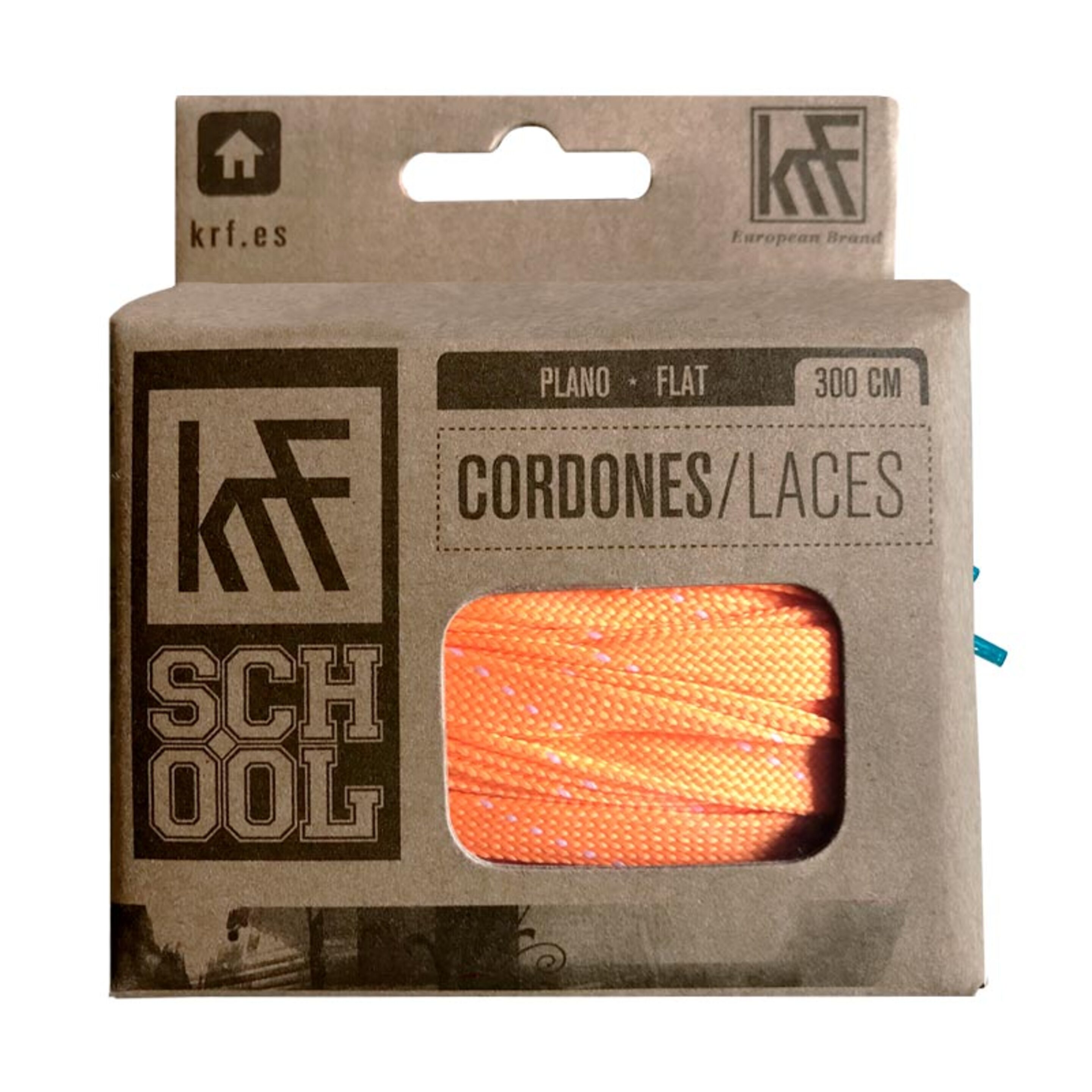 Des Krf Acc Pat Cordones Naranja Plano 300cm