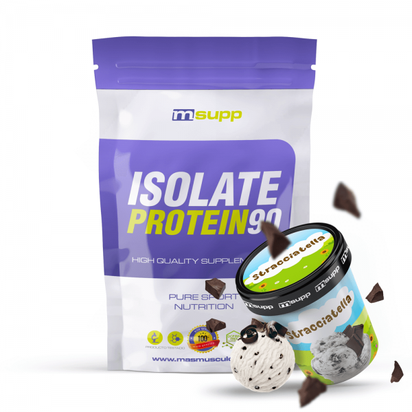 Isolate 90 Cfm - 1kg De Mm Supplements Sabor Stracciatella