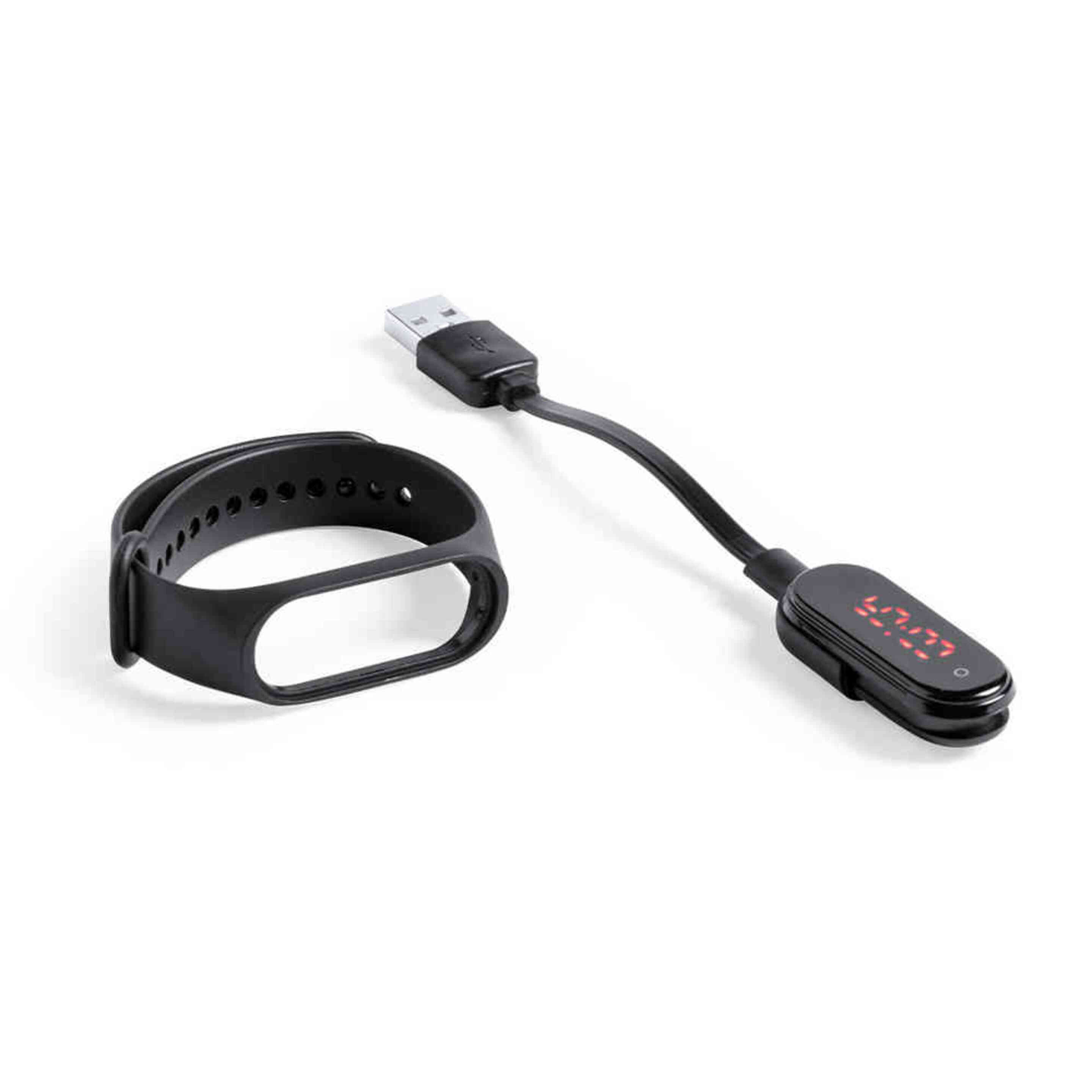 Smartband Con Función Termometro Color Negro - Negro - Smartband  MKP