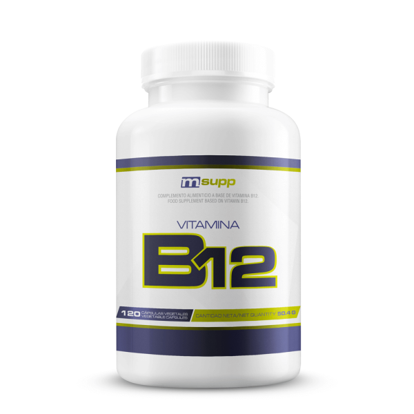 Vitamina B12 - 120 Cápsulas Vegetales De Mm Supplements