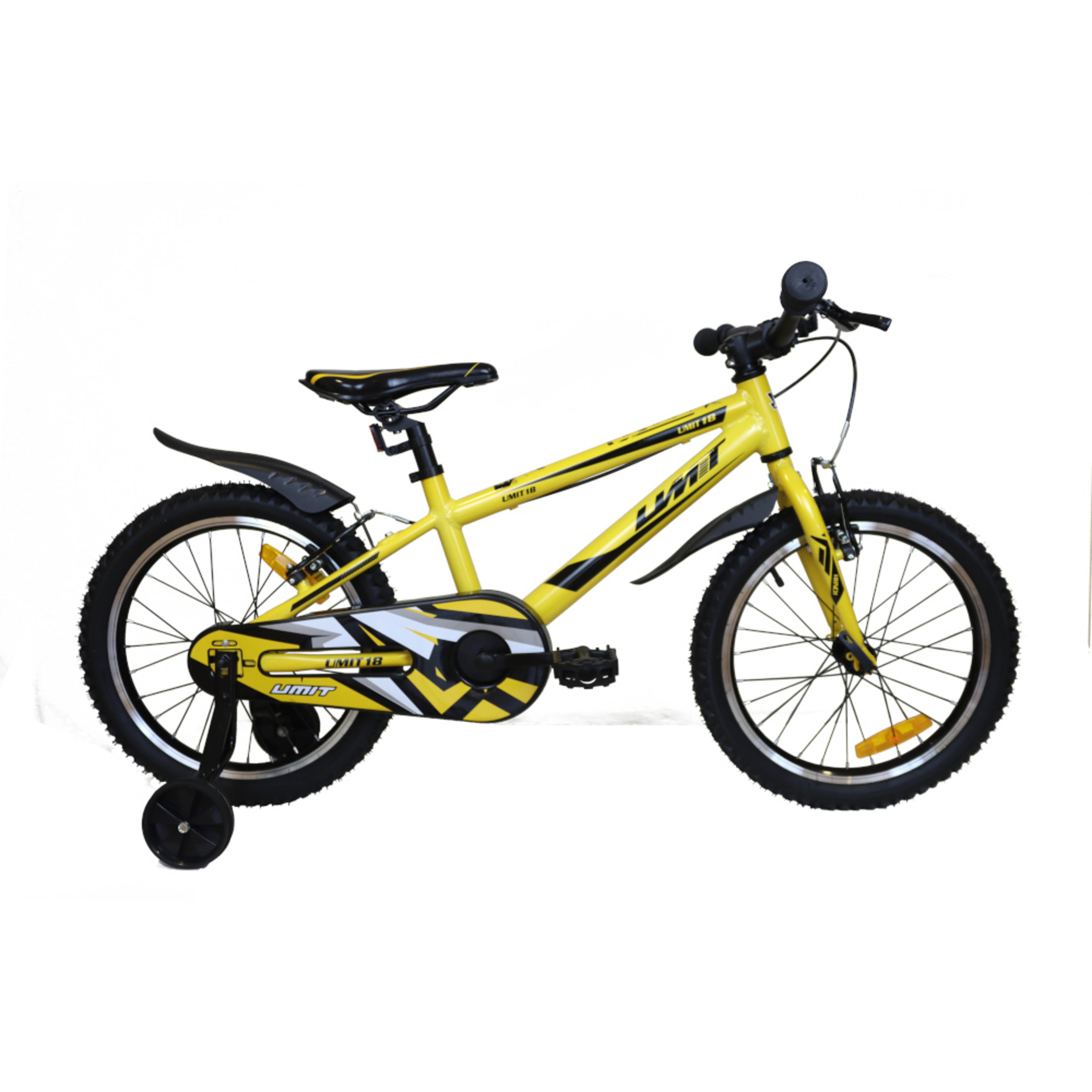 Mountain Bike Infantil 18" Umit Alumínio 180 Amarelo
