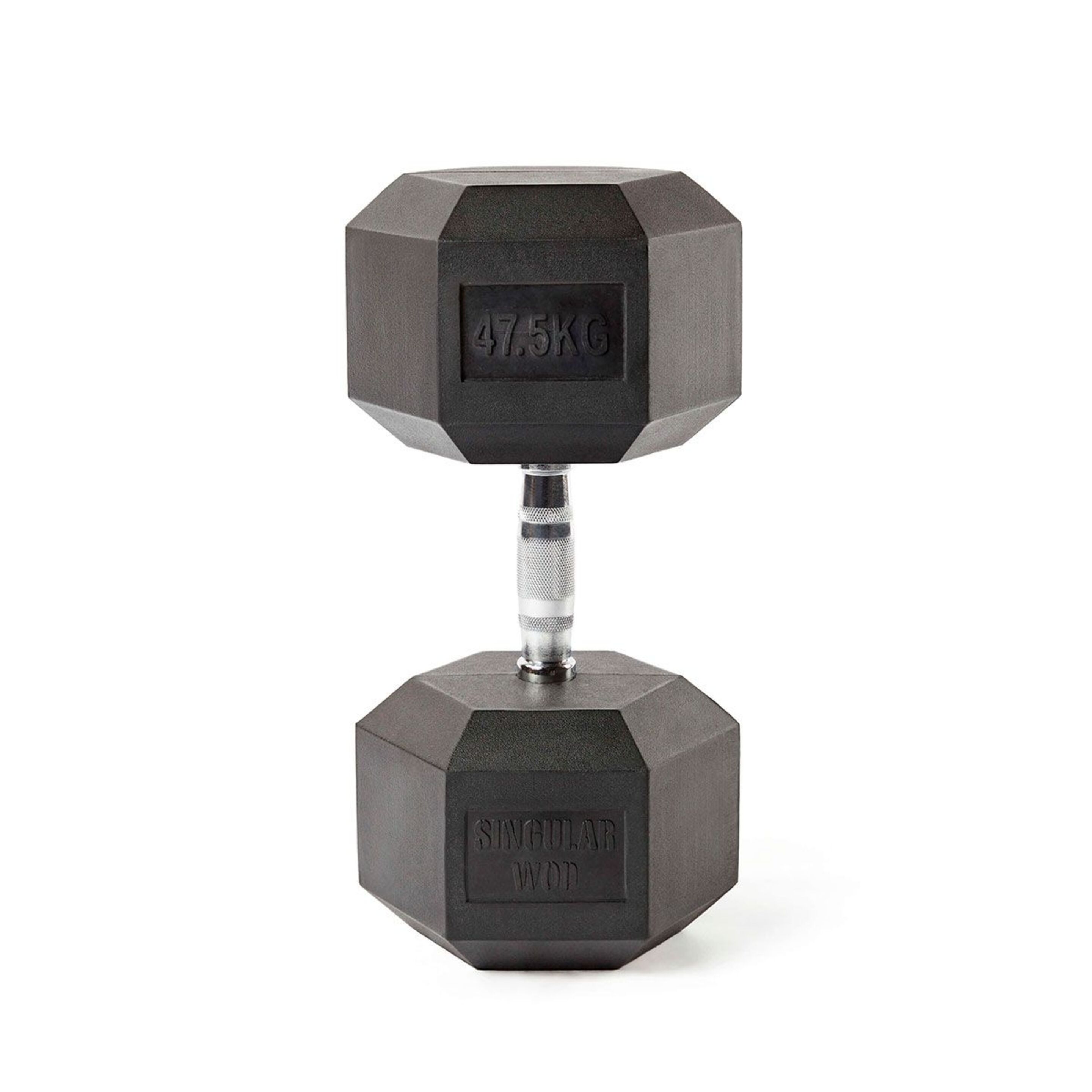 Mancuerna Hexagonal Singular Wod Dumbbell De 47.5 Kg