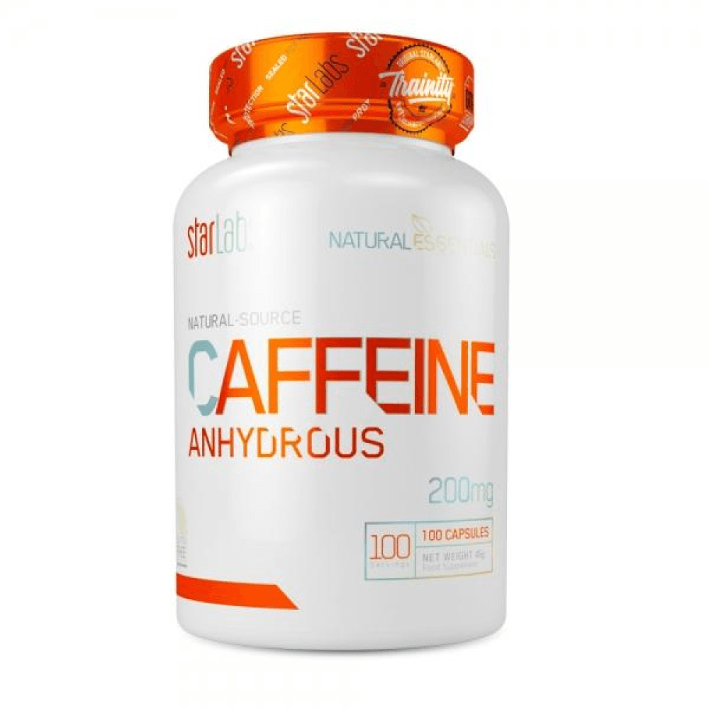 Caffeine Anhydrous 200 Mg 100 Caps -  - 