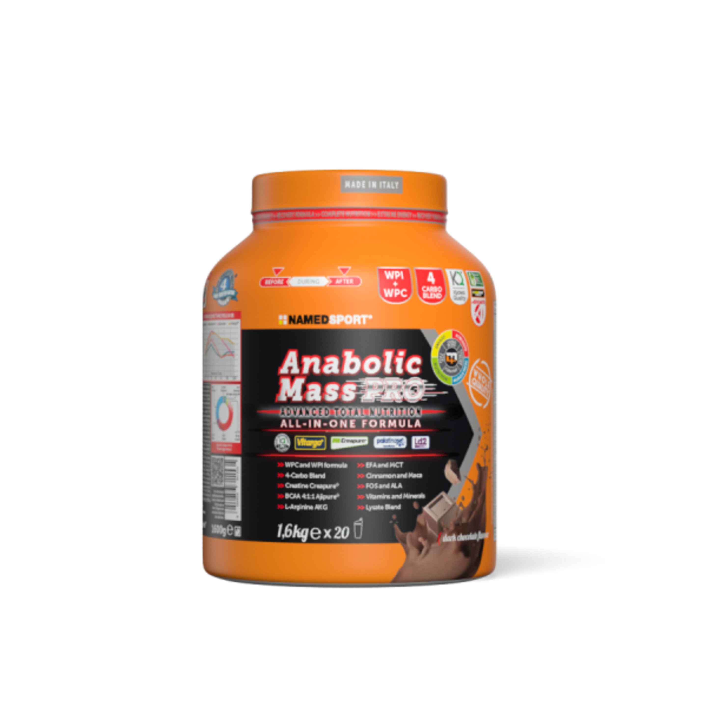 Anabolic Mass Pro Dark Chocolate 1600g | Sport Zone MKP