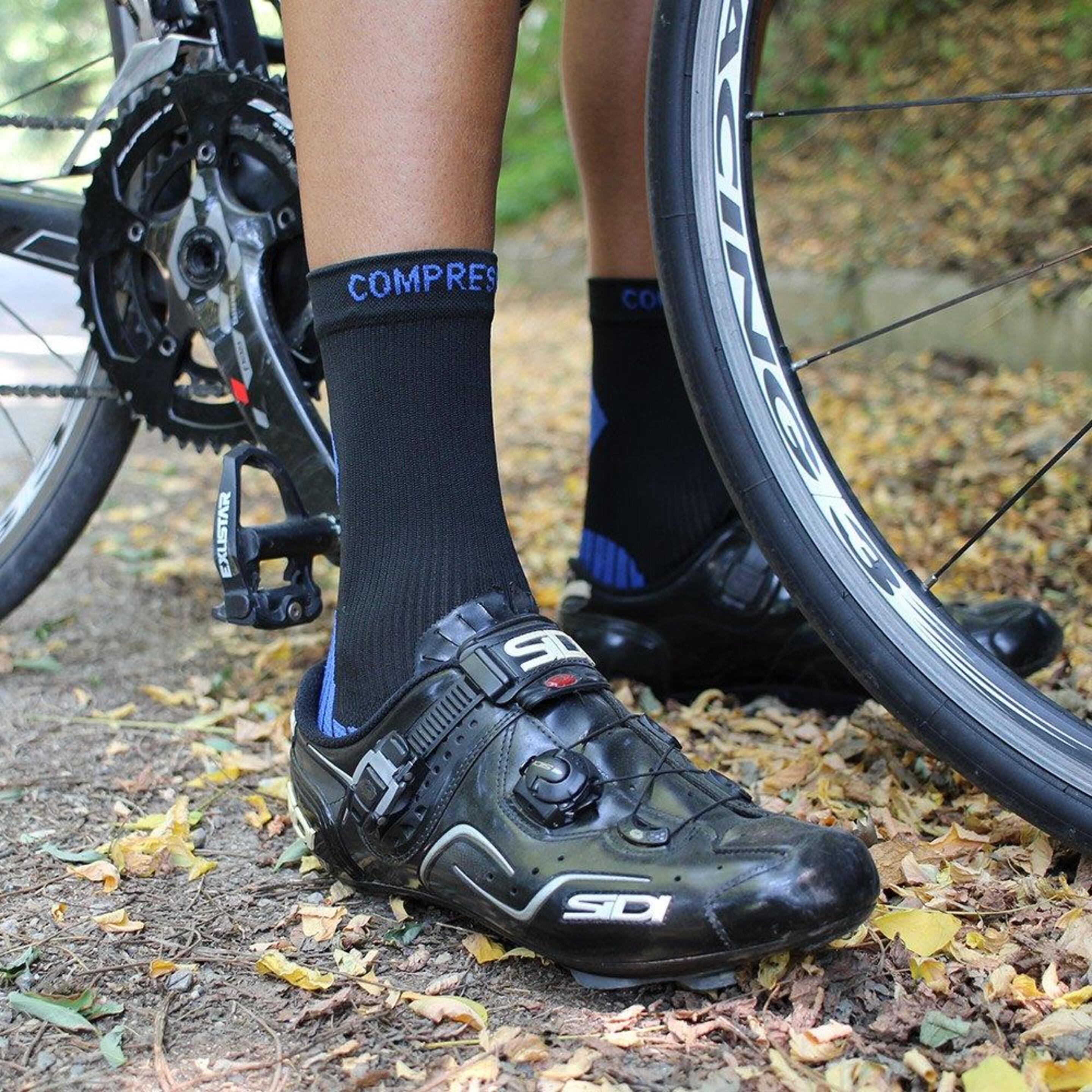 Calcetines Compresivos Ciclismo Sixs Active Socks - Calcetines Transpirables Hidrófugos  MKP