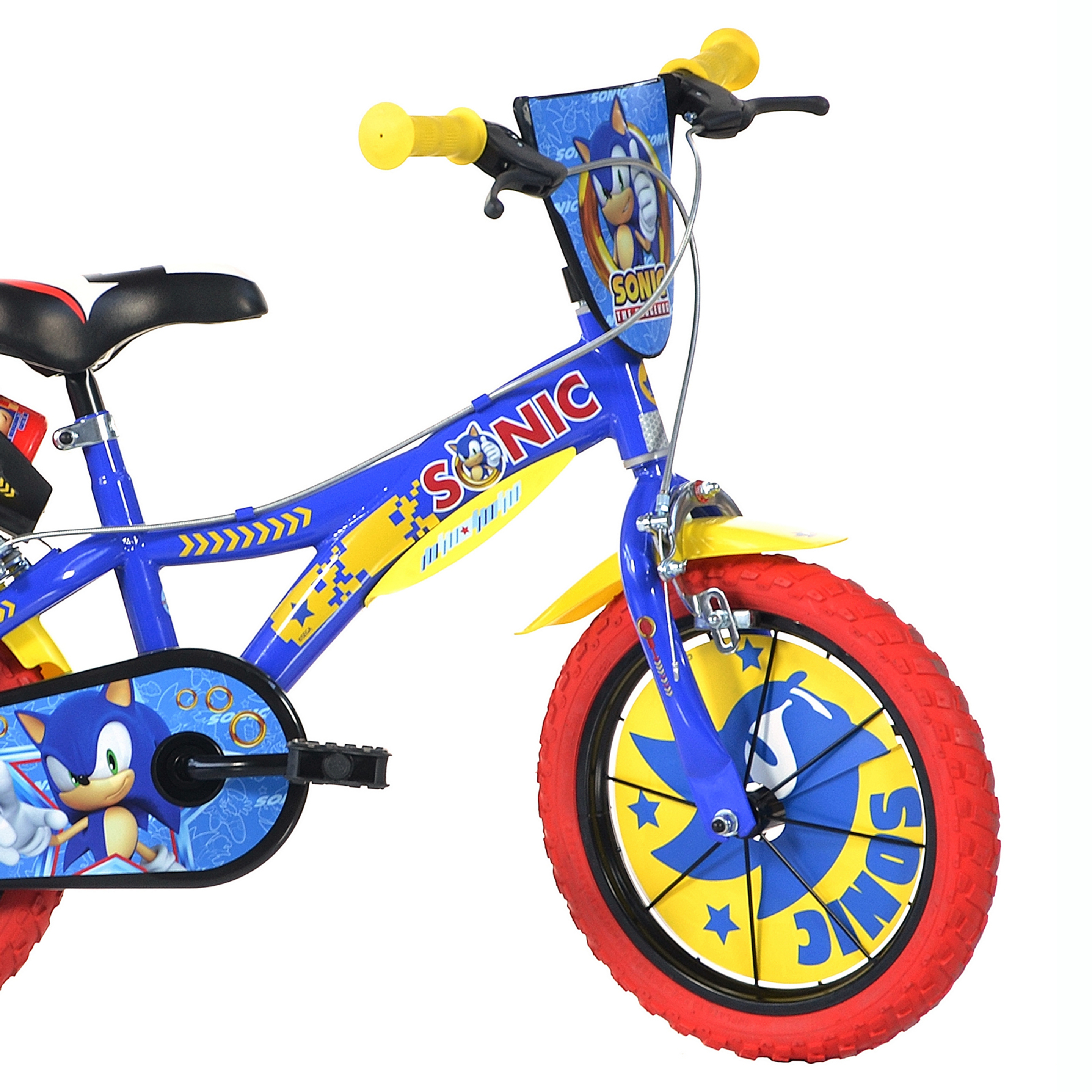 Bicicleta Niño 14 Pulgadas Sonic Azul 4-6 Años - Azul  MKP