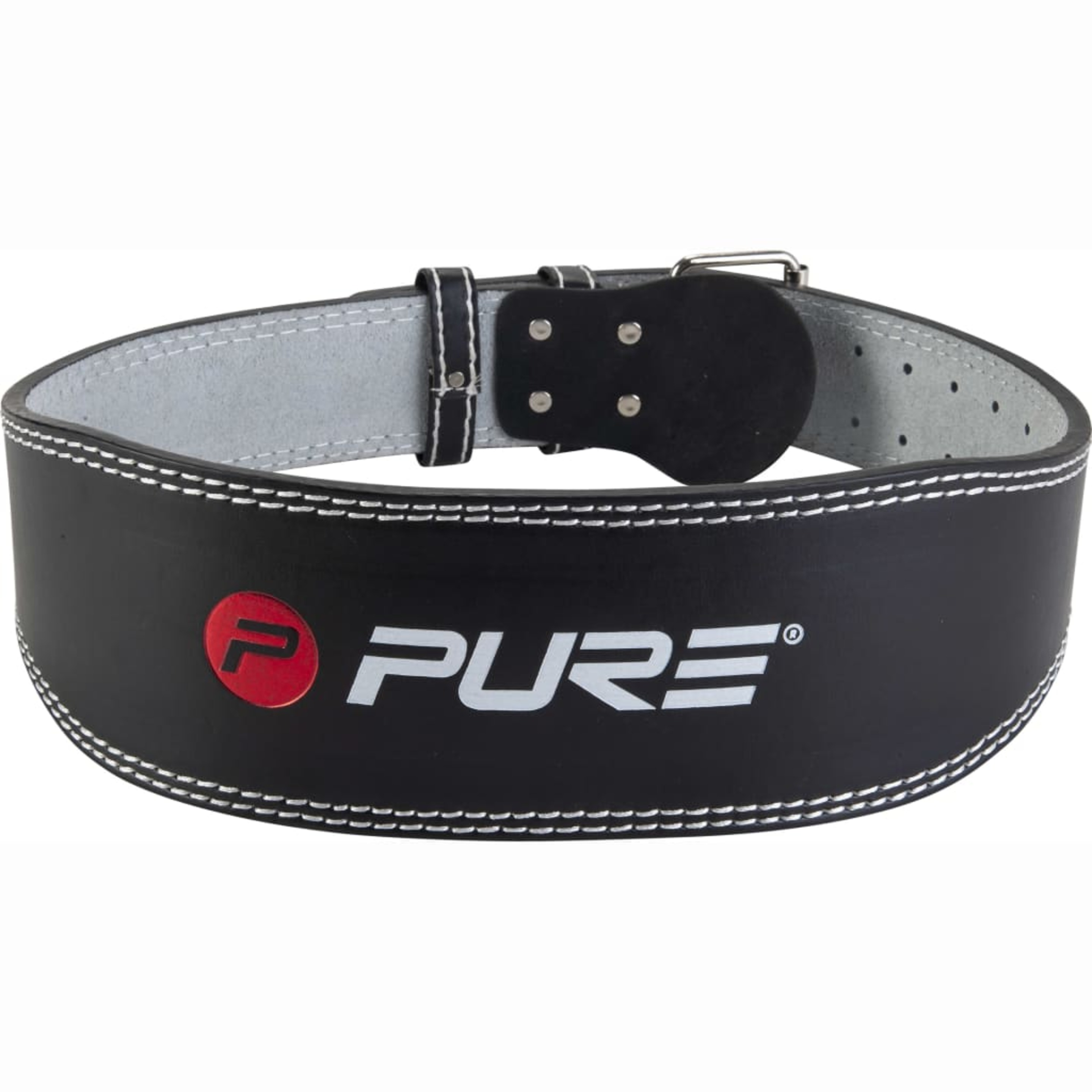 Pure2improve Cinturón Lumbar Para Levantar Pesas L - Negro - Cinturón Lumbar Para Levantar Pesas  MKP