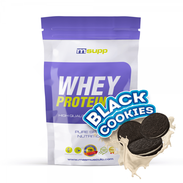 Whey Protein80 - 1kg De Mm Supplements Sabor Black Cookies -  - 