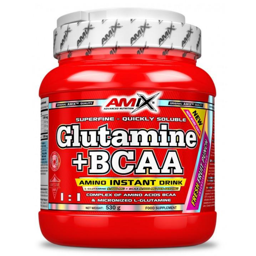 Glutamine + Bcaa 530 Gr Lima - Limón  MKP