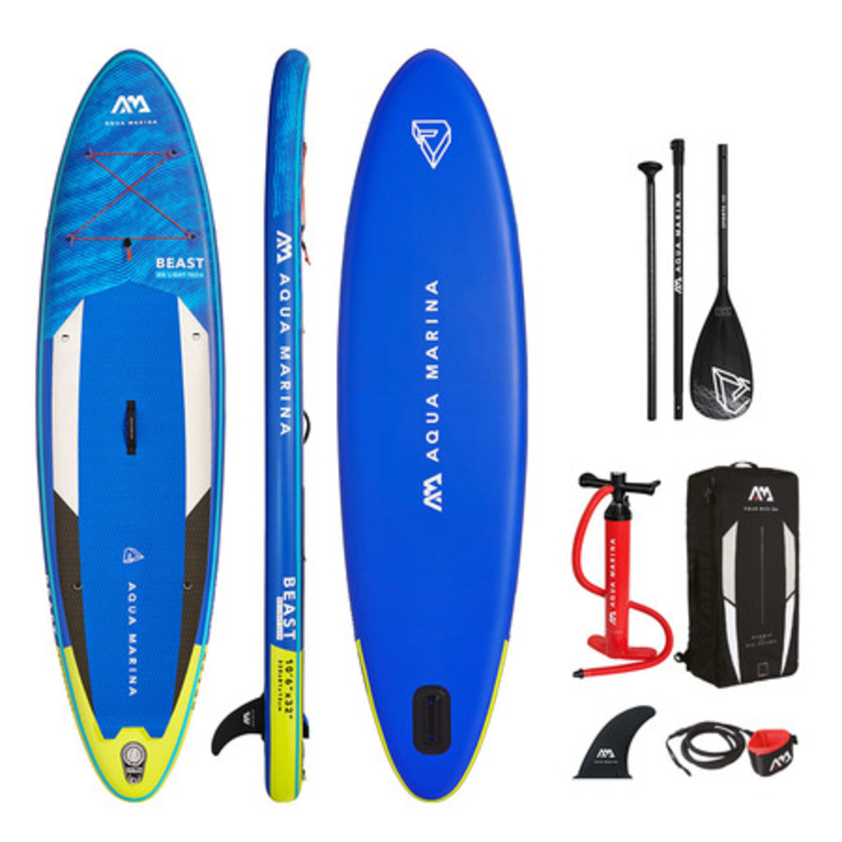 Tabla Paddle Surf Aqua Marina Beast 10’6? - Azul - All-around Advanced Series  MKP